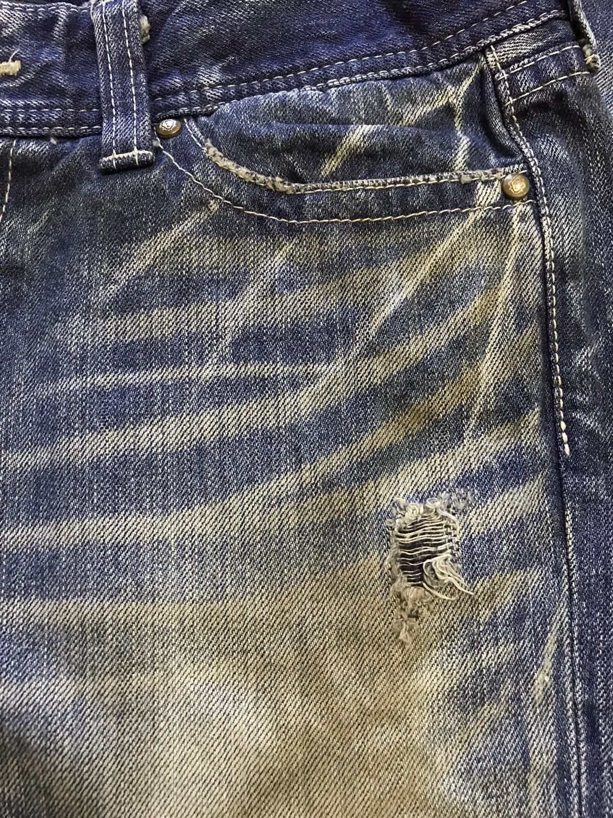 If Six Was Nine × PPFM × Vanquish Vanquish Flare Selvedge Bootcut Jeans Size US 33 - 8 Thumbnail
