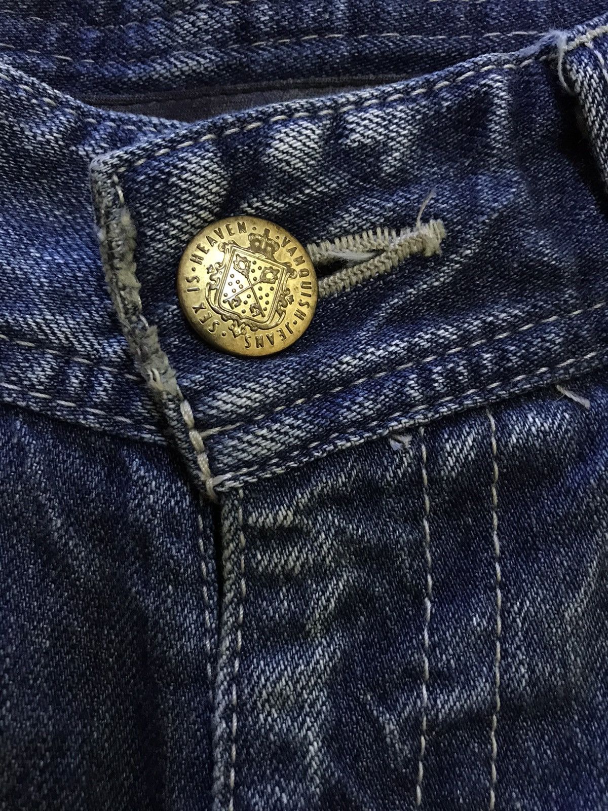 If Six Was Nine × PPFM × Vanquish Vanquish Flare Selvedge Bootcut Jeans Size US 33 - 6 Thumbnail