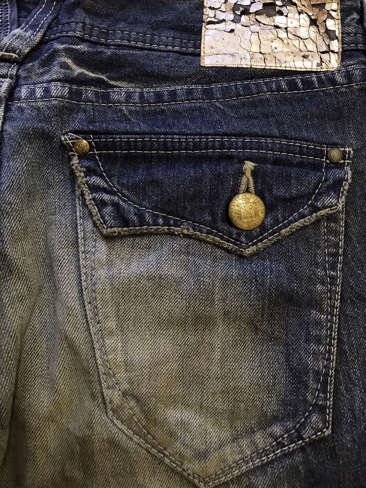 If Six Was Nine × PPFM × Vanquish Vanquish Flare Selvedge Bootcut Jeans Size US 33 - 15 Thumbnail