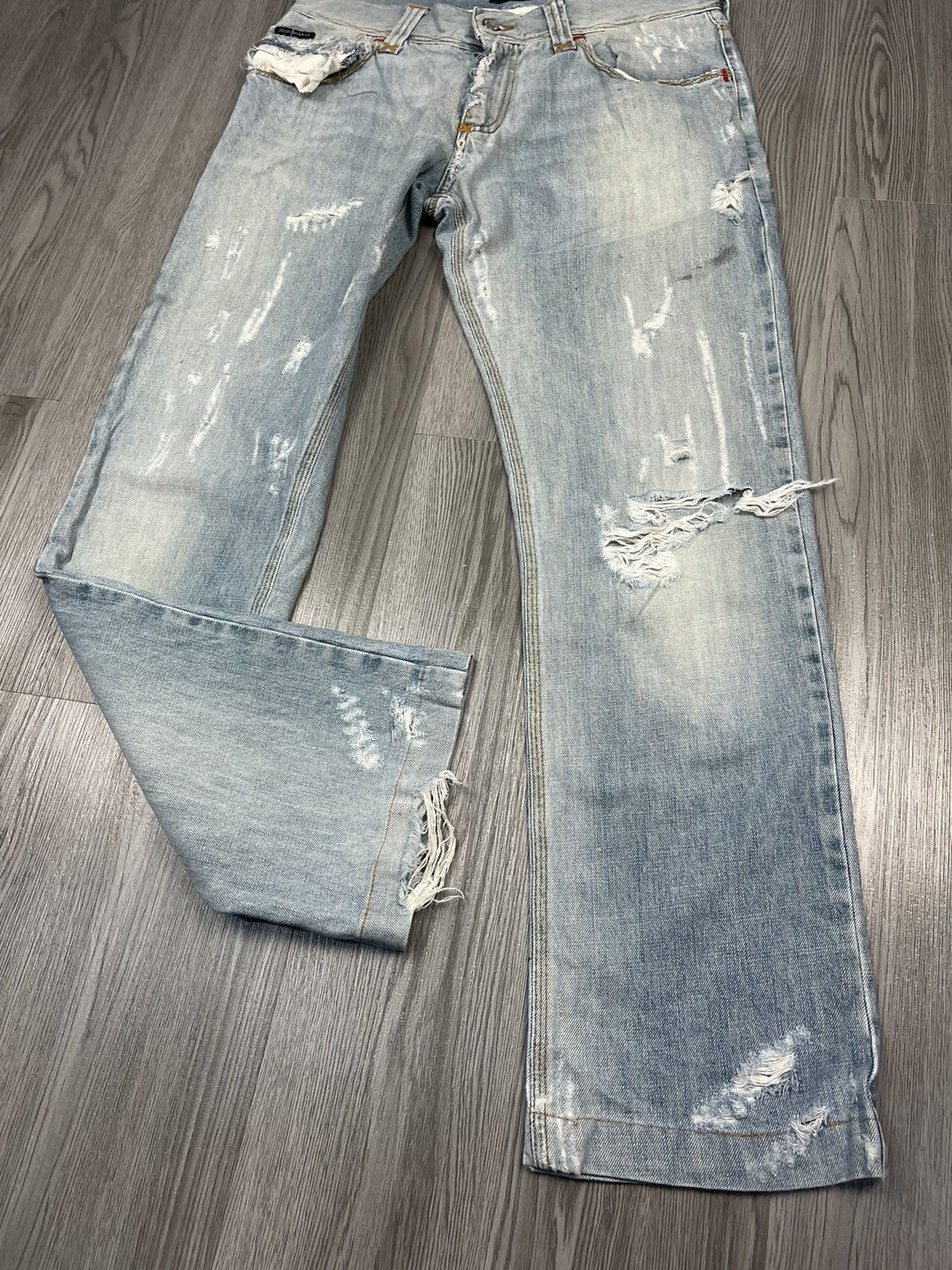 Dolce & Gabbana Dolce & Gabbana rugged destroy loose fit denim Size US 32 / EU 48 - 13 Thumbnail