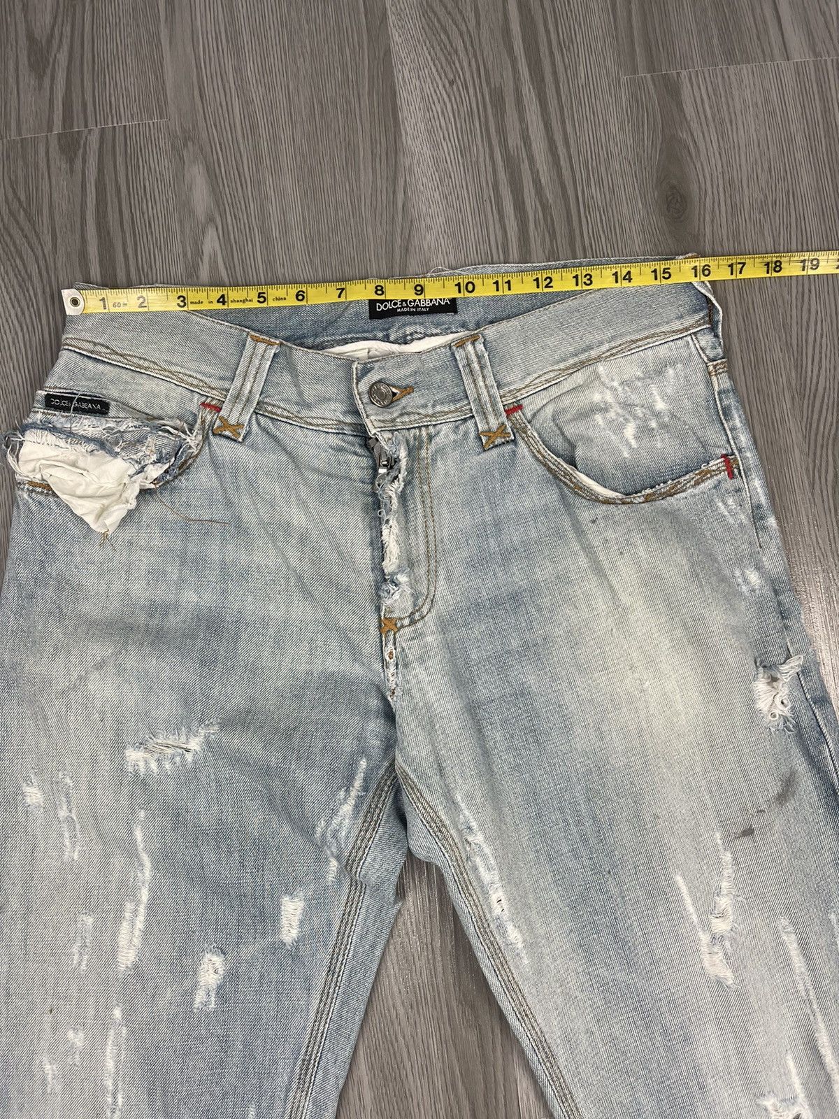 Dolce & Gabbana Dolce & Gabbana rugged destroy loose fit denim Size US 32 / EU 48 - 16 Thumbnail