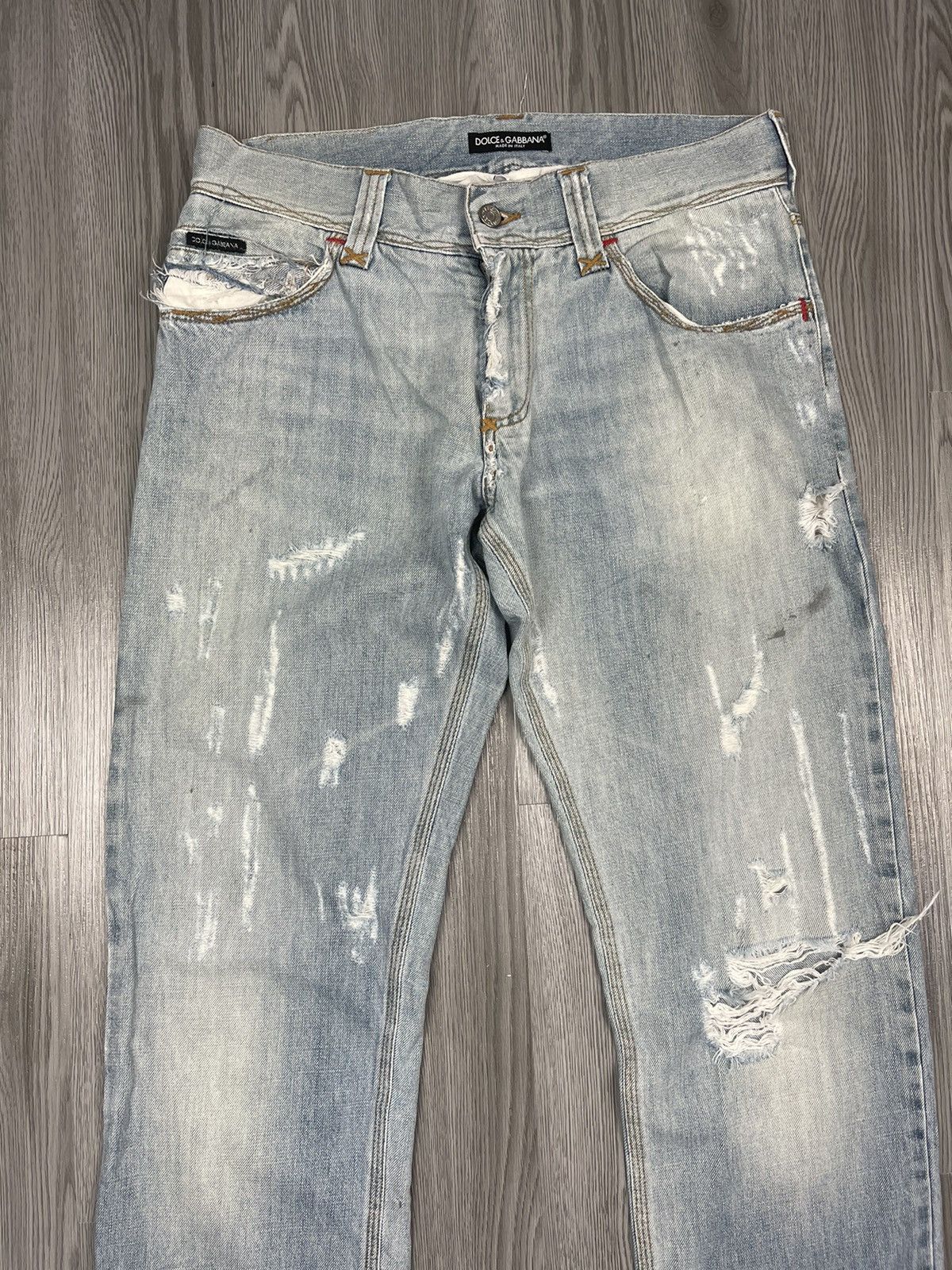 Dolce & Gabbana Dolce & Gabbana rugged destroy loose fit denim Size US 32 / EU 48 - 3 Thumbnail