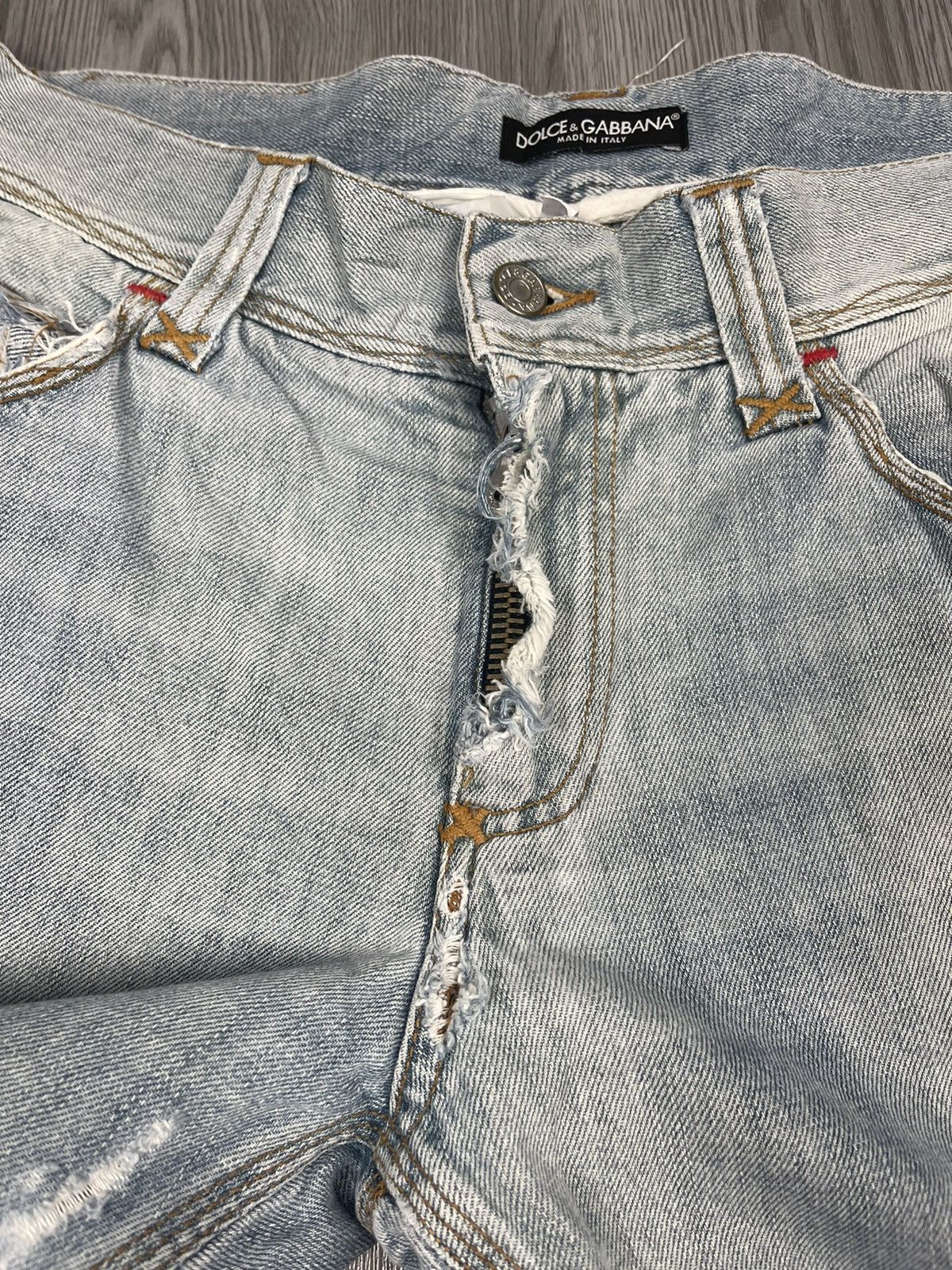 Dolce & Gabbana Dolce & Gabbana rugged destroy loose fit denim Size US 32 / EU 48 - 4 Thumbnail