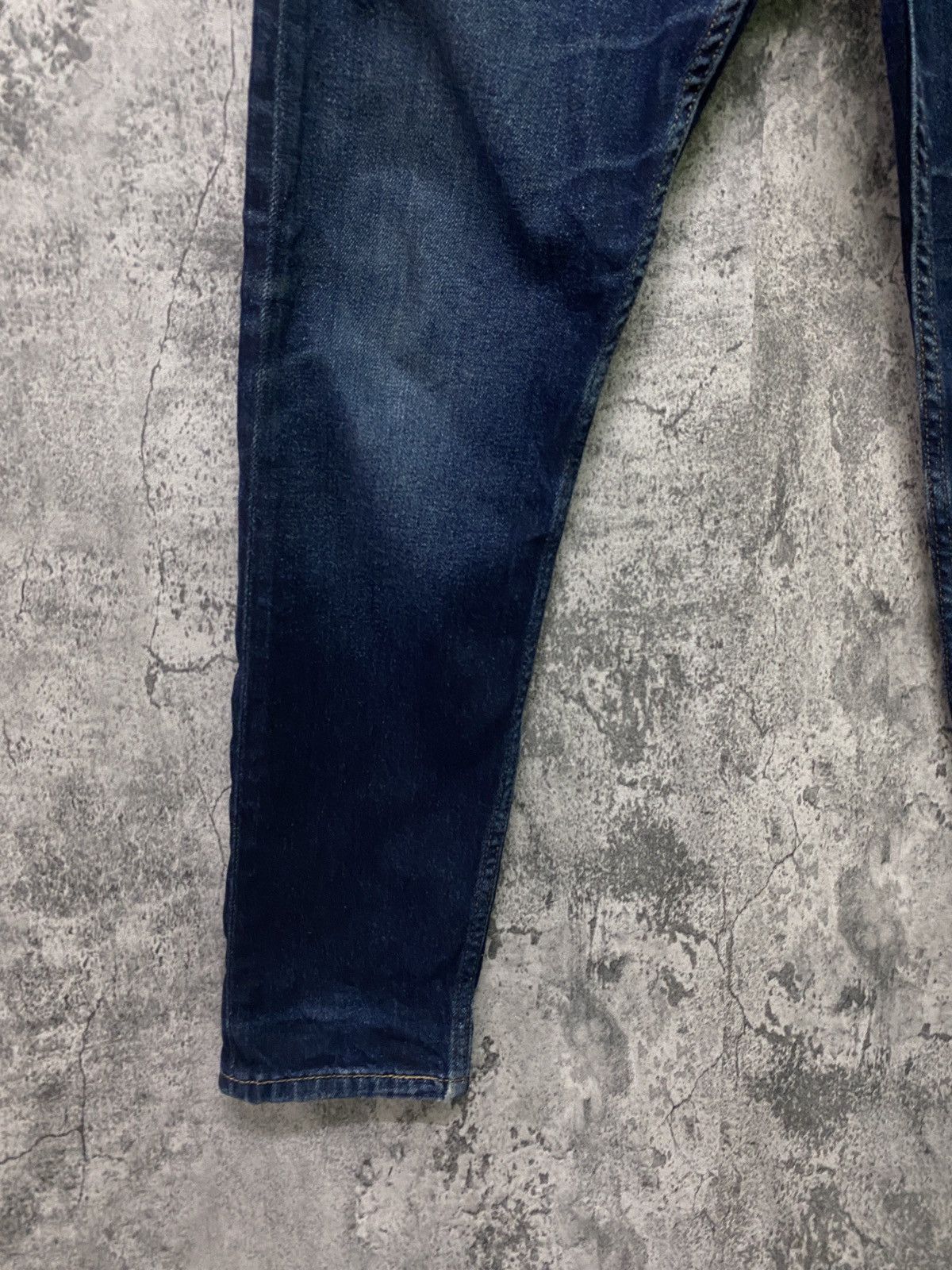 Levi's × Vintage Vintage Levi's 512 Dark Blue Distressed jeans - L66 Size US 32 / EU 48 - 9 Thumbnail