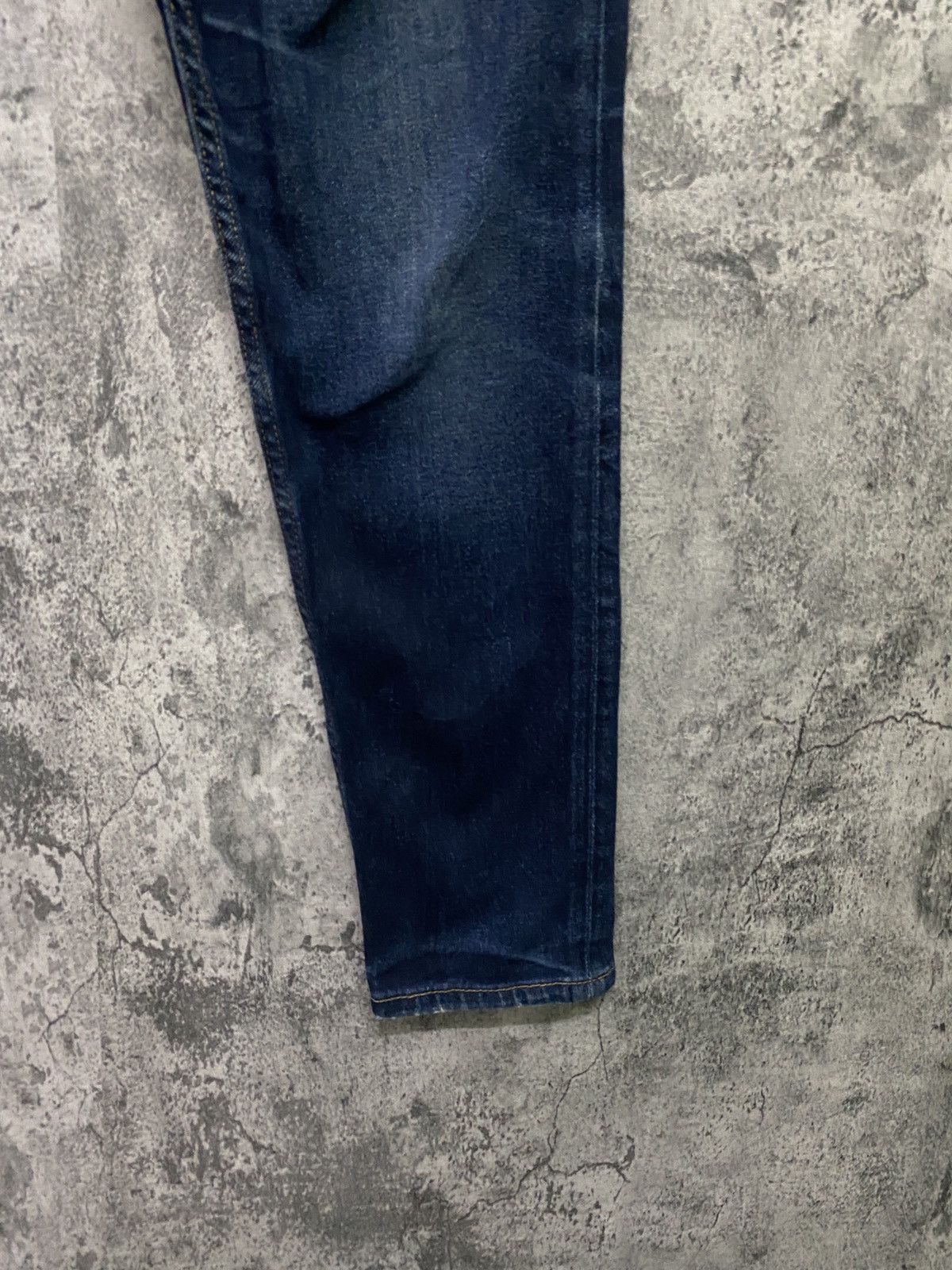 Levi's × Vintage Vintage Levi's 512 Dark Blue Distressed jeans - L66 Size US 32 / EU 48 - 7 Thumbnail