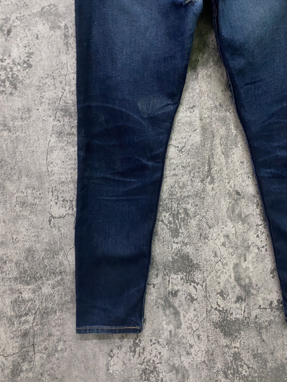Levi's × Vintage Vintage Levi's 512 Dark Blue Distressed jeans - L66 Size US 32 / EU 48 - 16 Thumbnail