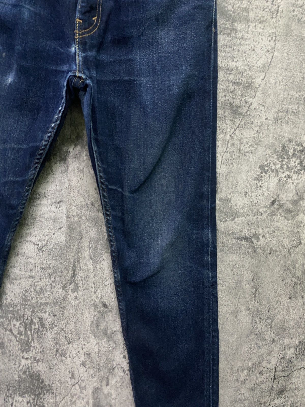 Levi's × Vintage Vintage Levi's 512 Dark Blue Distressed jeans - L66 Size US 32 / EU 48 - 6 Thumbnail