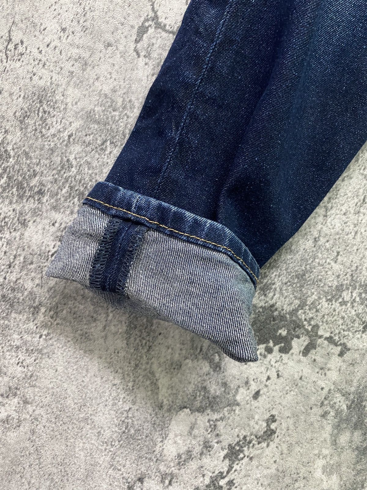 Levi's × Vintage Vintage Levi's 512 Dark Blue Distressed jeans - L66 Size US 32 / EU 48 - 11 Thumbnail