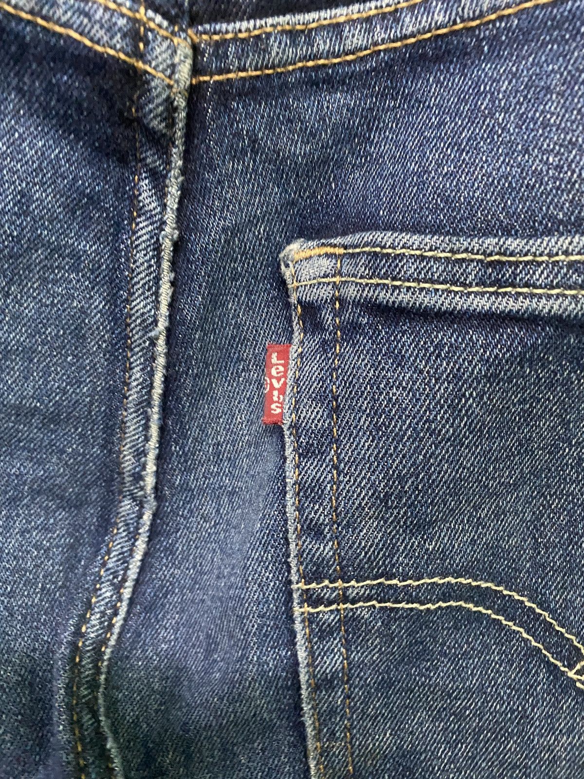 Levi's × Vintage Vintage Levi's 512 Dark Blue Distressed jeans - L66 Size US 32 / EU 48 - 18 Thumbnail