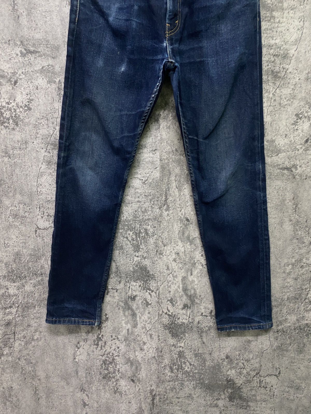 Levi's × Vintage Vintage Levi's 512 Dark Blue Distressed jeans - L66 Size US 32 / EU 48 - 10 Thumbnail