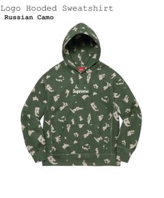 Supreme Snow Camo Hoodie Sz L for $500 In Store Now