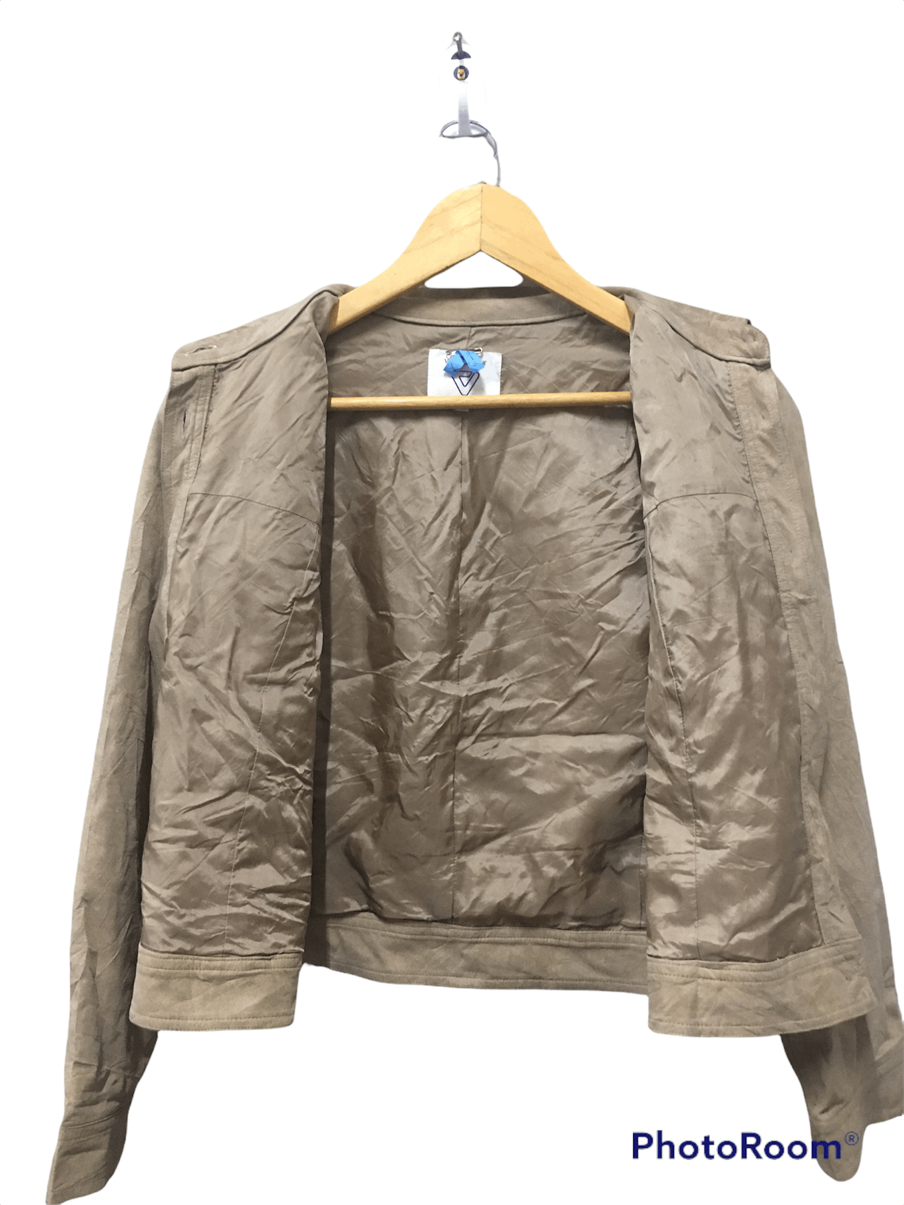 Japanese Brand Ville D’Azur Floral Art Suede Leather Jacket Size US M / EU 48-50 / 2 - 4 Thumbnail