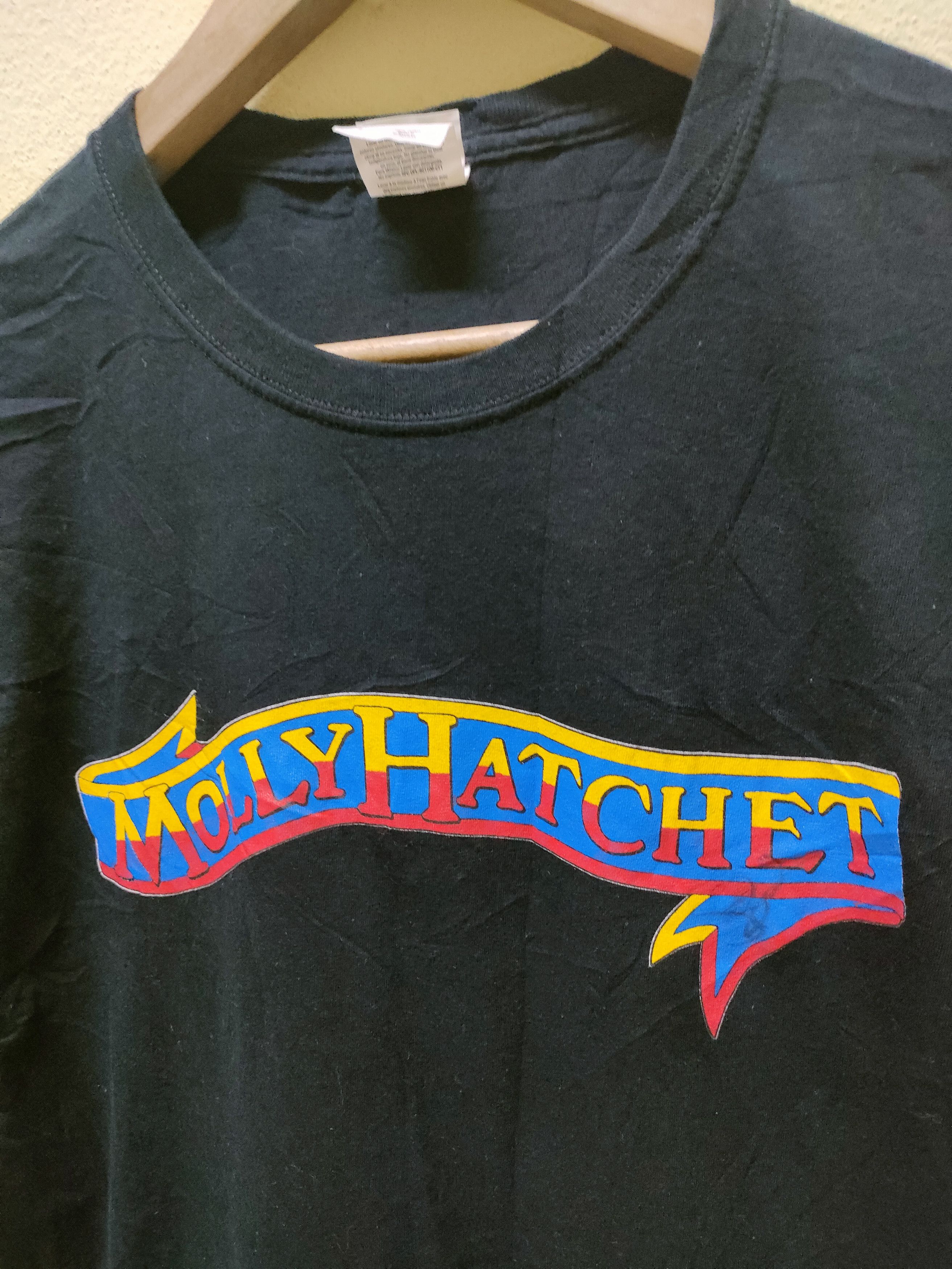 Band Tees Molly Hatchet Rock Band T-shirt Size US L / EU 52-54 / 3 - 4 Thumbnail
