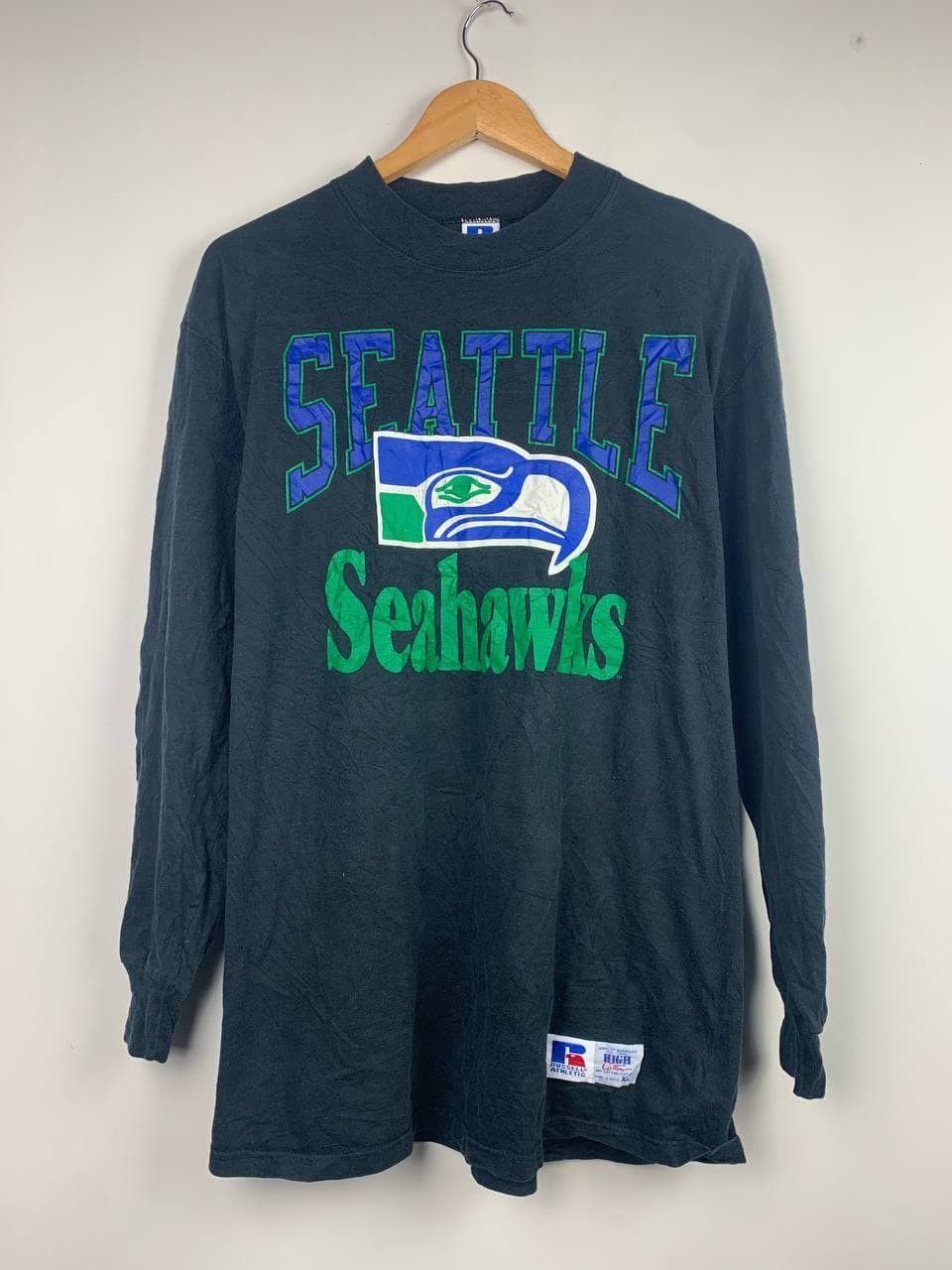 NFL Vtg Seattle Seahawks NFL American Sport Tee Size US XL / EU 56 / 4 - 2 Thumbnail