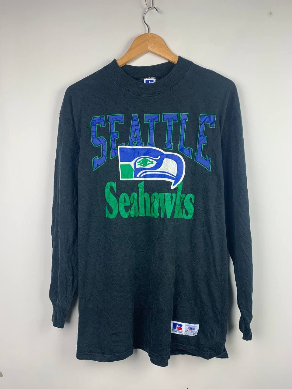 NFL Vtg Seattle Seahawks NFL American Sport Tee Size US XL / EU 56 / 4 - 3 Thumbnail