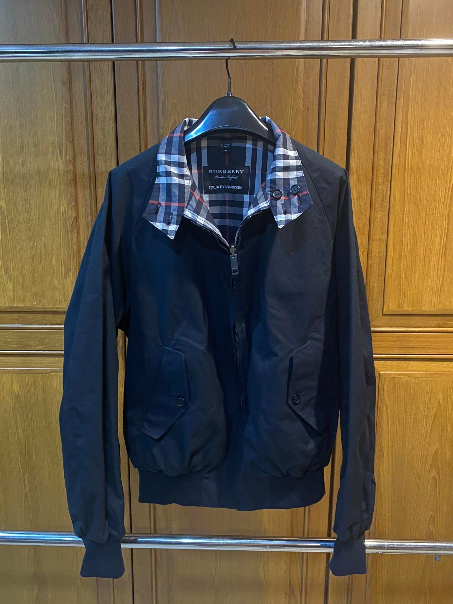 GOSHA RUBCHINSKIY denim bomber jacket