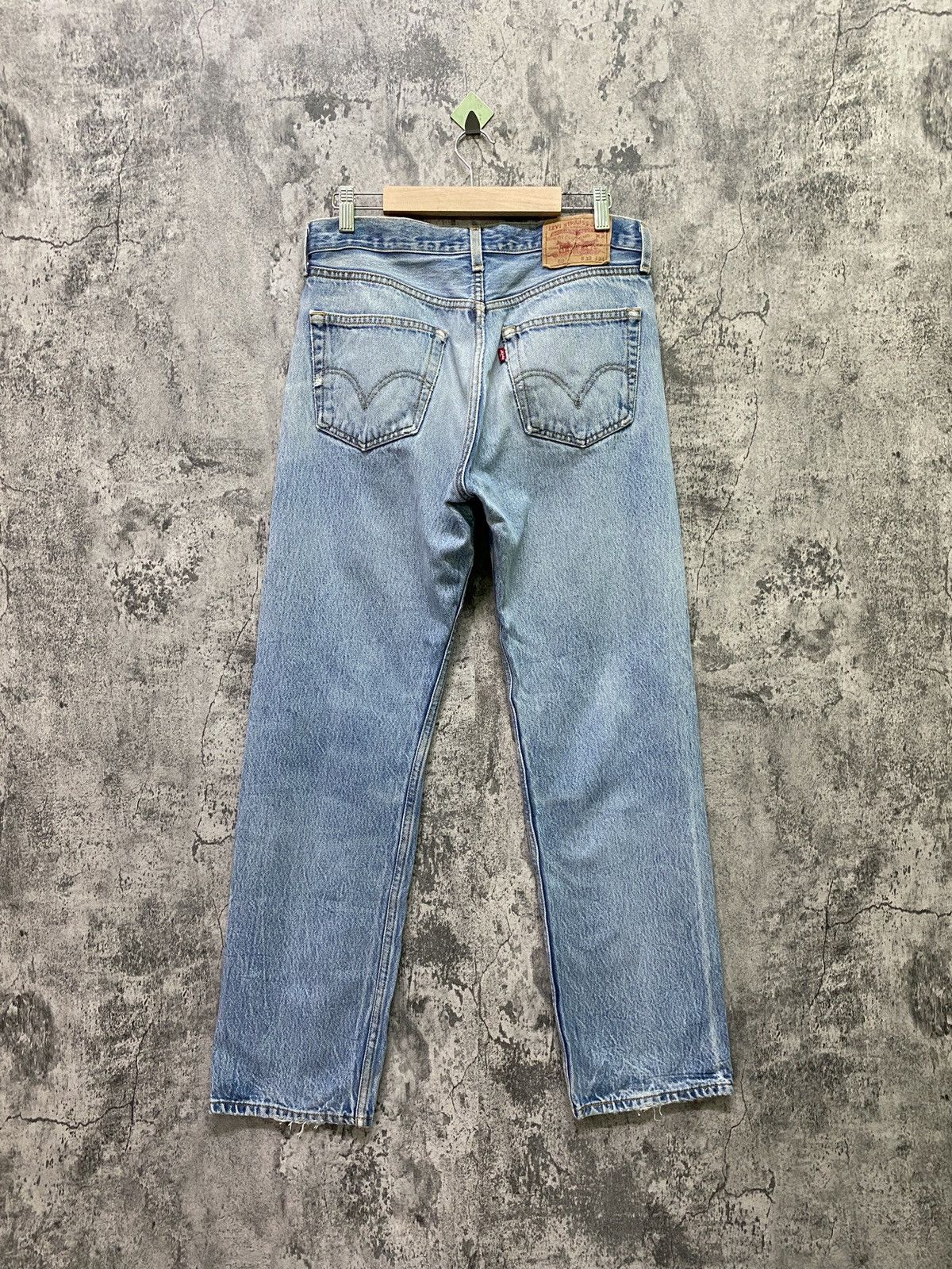 Levi's × Vintage Vintage 90s Levi's 501 Stone Wash Denim -L70 Size US 32 / EU 48 - 2 Thumbnail