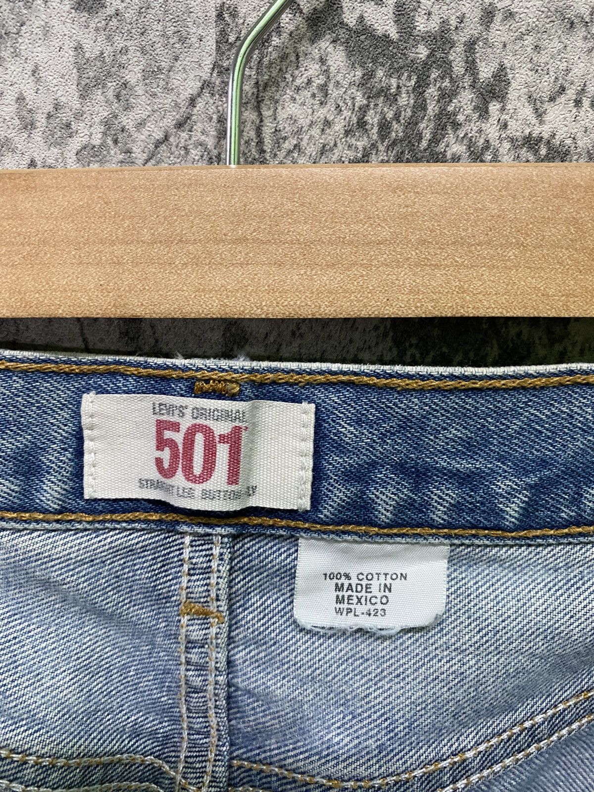 Levi's × Vintage Vintage 90s Levi's 501 Stone Wash Denim -L70 Size US 32 / EU 48 - 23 Thumbnail