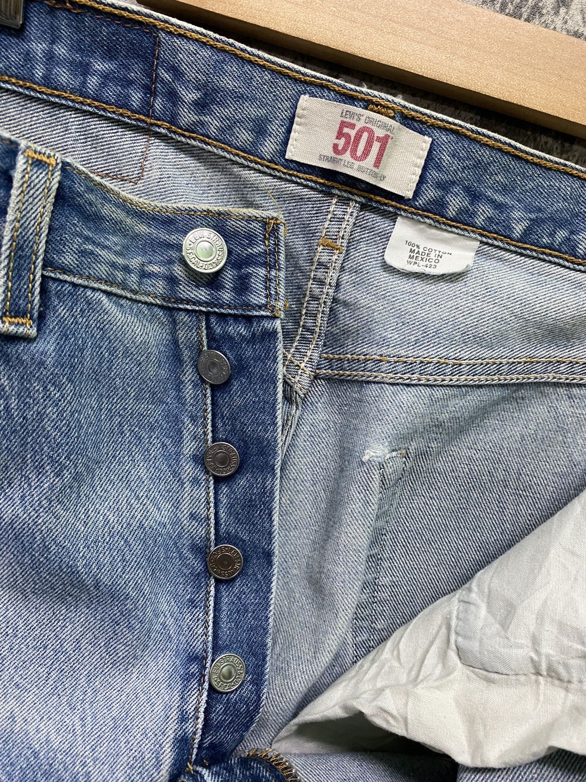 Levi's × Vintage Vintage 90s Levi's 501 Stone Wash Denim -L70 Size US 32 / EU 48 - 24 Thumbnail