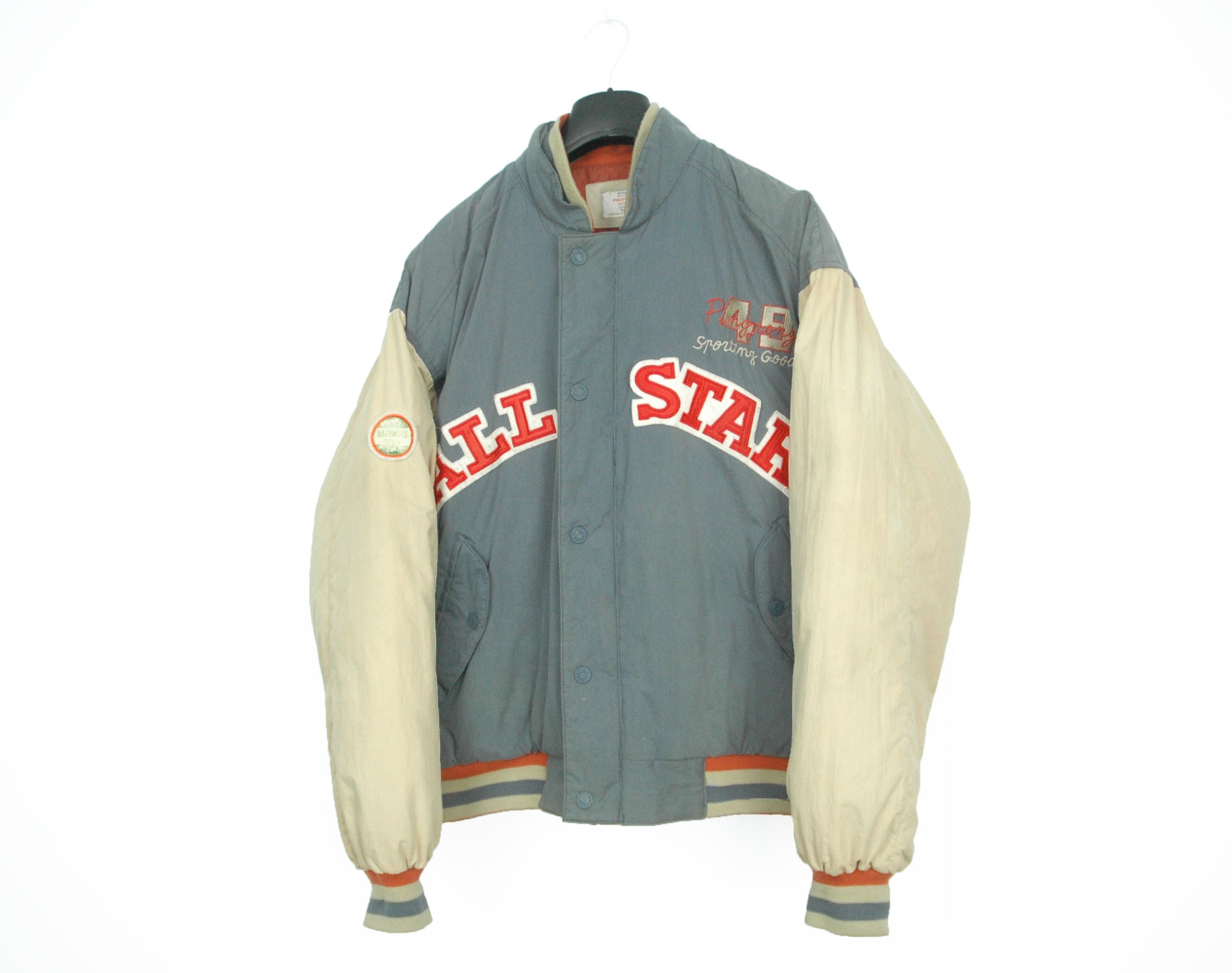 Vintage Vintage Ping Pong American Spirit Down 2Side Varsity Jacket Size US XL / EU 56 / 4 - 1 Thumbnail