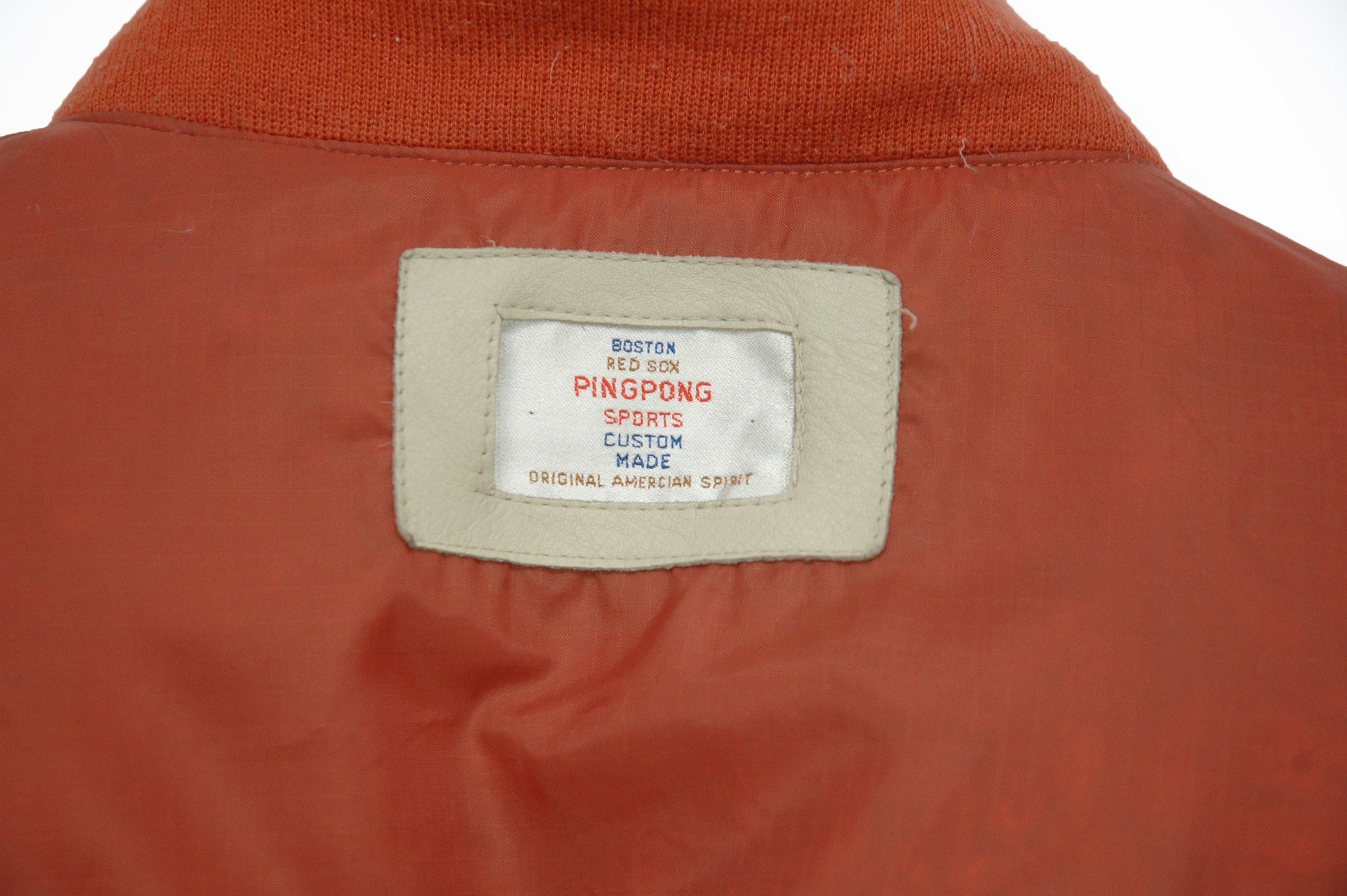 Vintage Vintage Ping Pong American Spirit Down 2Side Varsity Jacket Size US XL / EU 56 / 4 - 14 Thumbnail