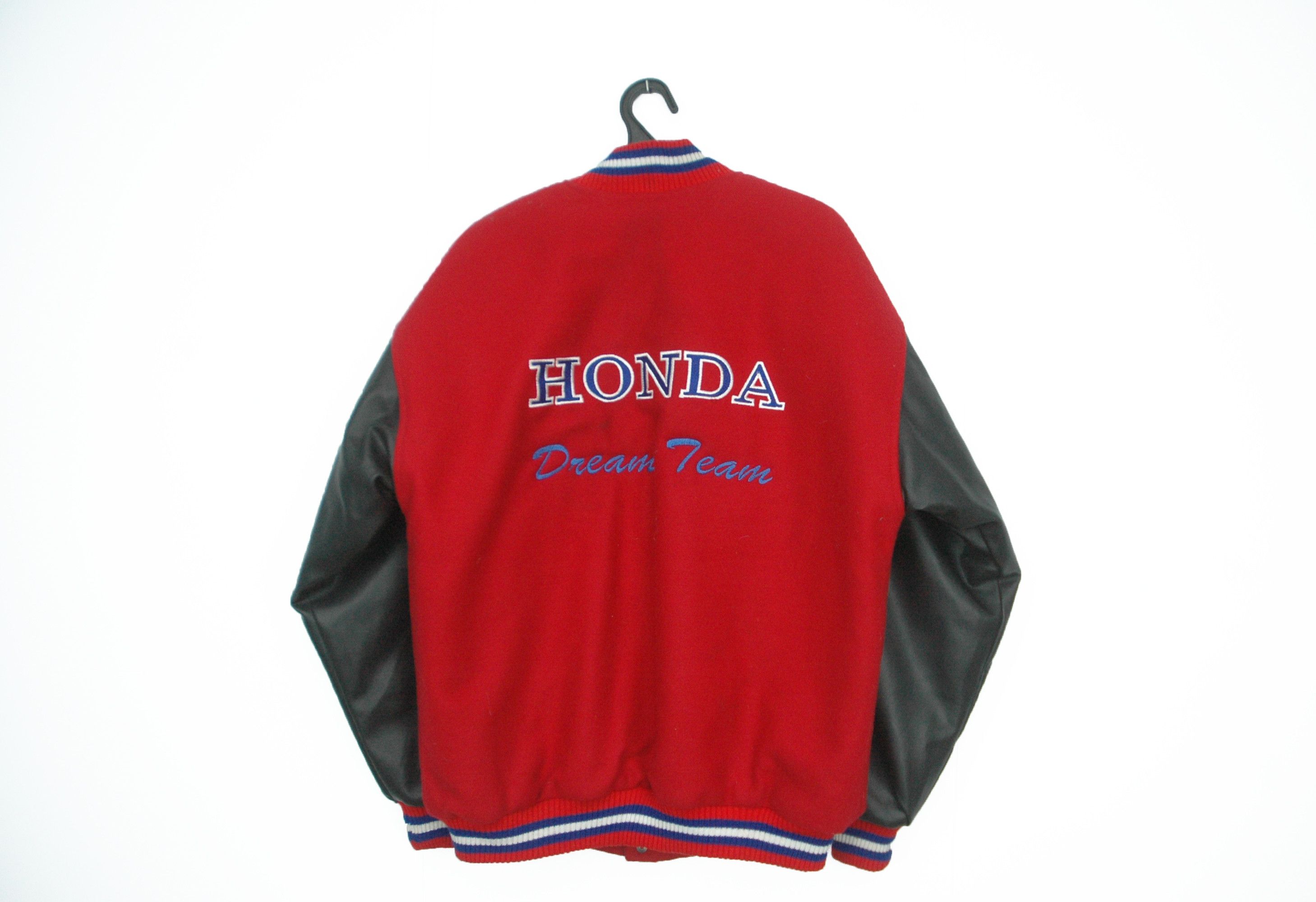 Honda Vintage HONDA Racing Team Wool Varsity Bomber Jacket Size US M / EU 48-50 / 2 - 6 Thumbnail