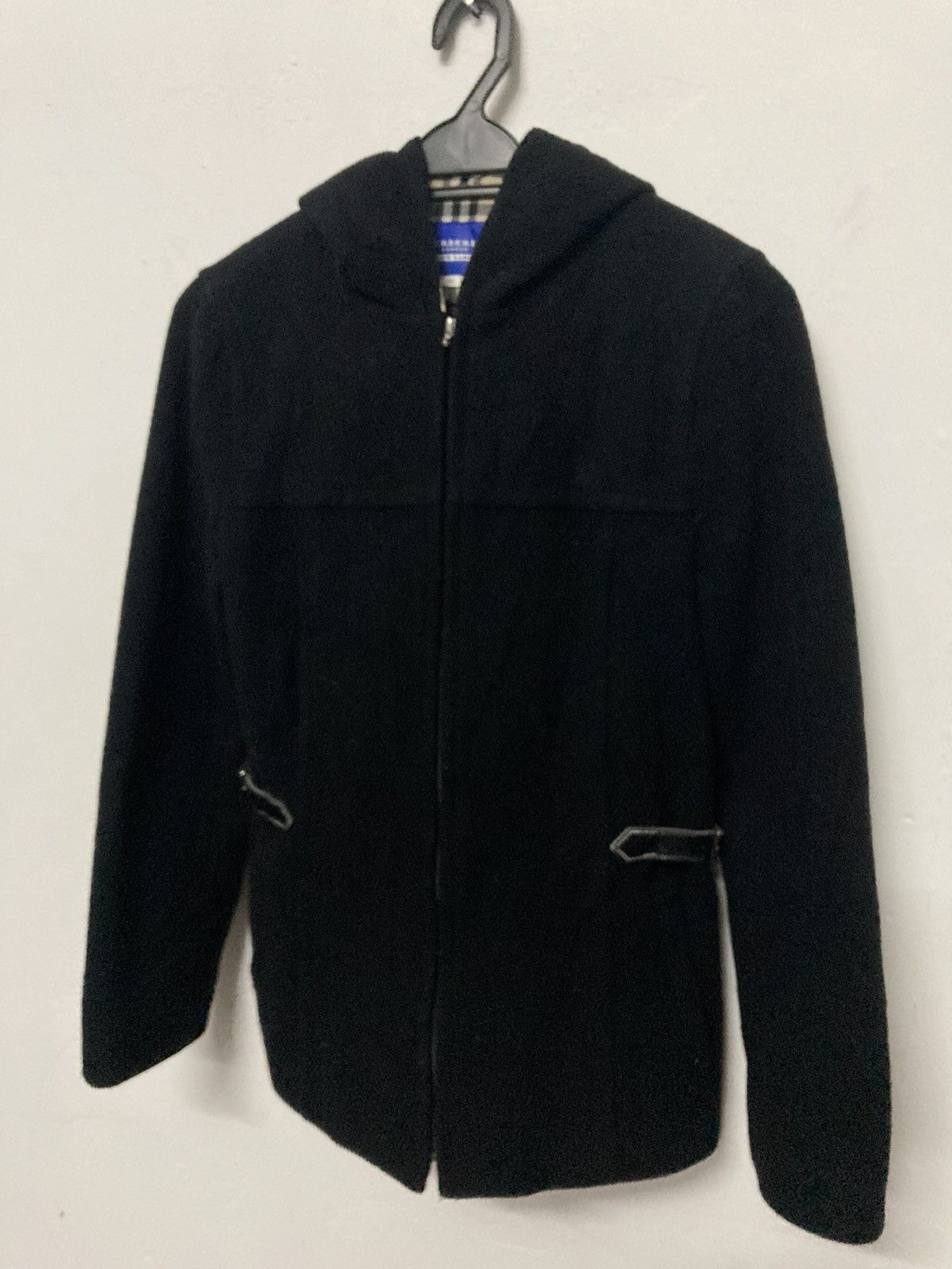 Burberry Burberry London Blue Label Wool Hoodie Jacket Size US S / EU 44-46 / 1 - 4 Thumbnail