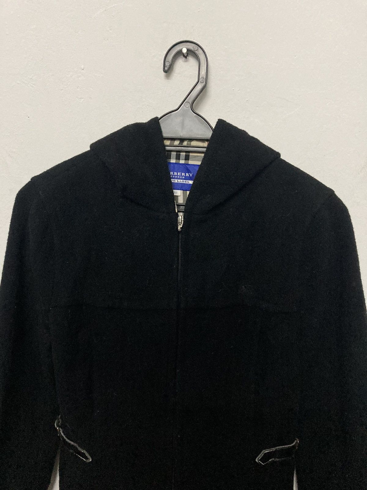 Burberry Burberry London Blue Label Wool Hoodie Jacket Size US S / EU 44-46 / 1 - 7 Thumbnail