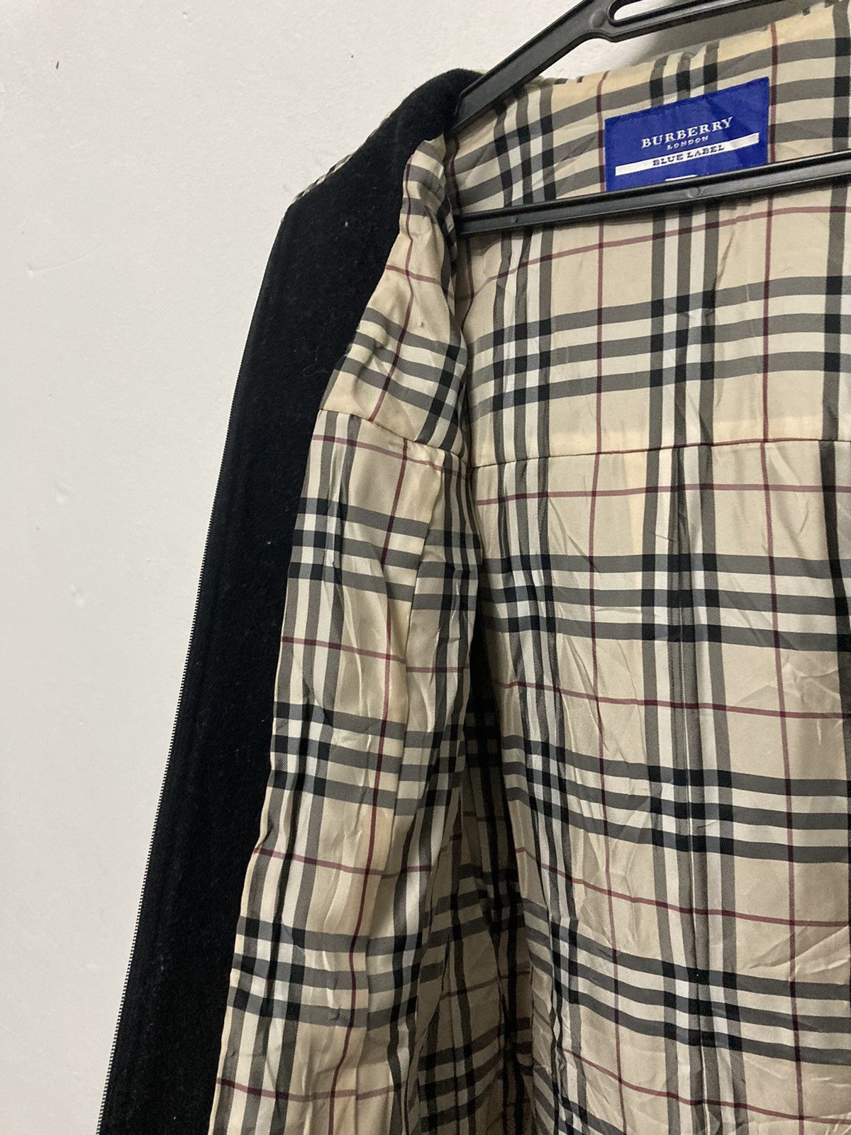 Burberry Burberry London Blue Label Wool Hoodie Jacket Size US S / EU 44-46 / 1 - 9 Thumbnail