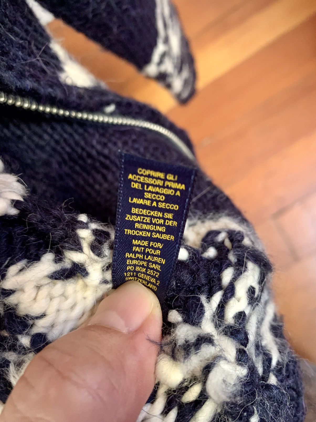 Rugby Ralph Lauren Rugby Ralph Lauren Gently Used Fair-isle Knit Jacket Size S Size US S / EU 44-46 / 1 - 5 Thumbnail