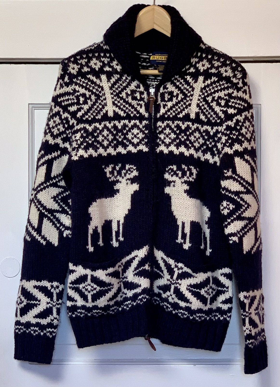 Rugby Ralph Lauren Rugby Ralph Lauren Gently Used Fair-isle Knit Jacket Size S Size US S / EU 44-46 / 1 - 2 Thumbnail