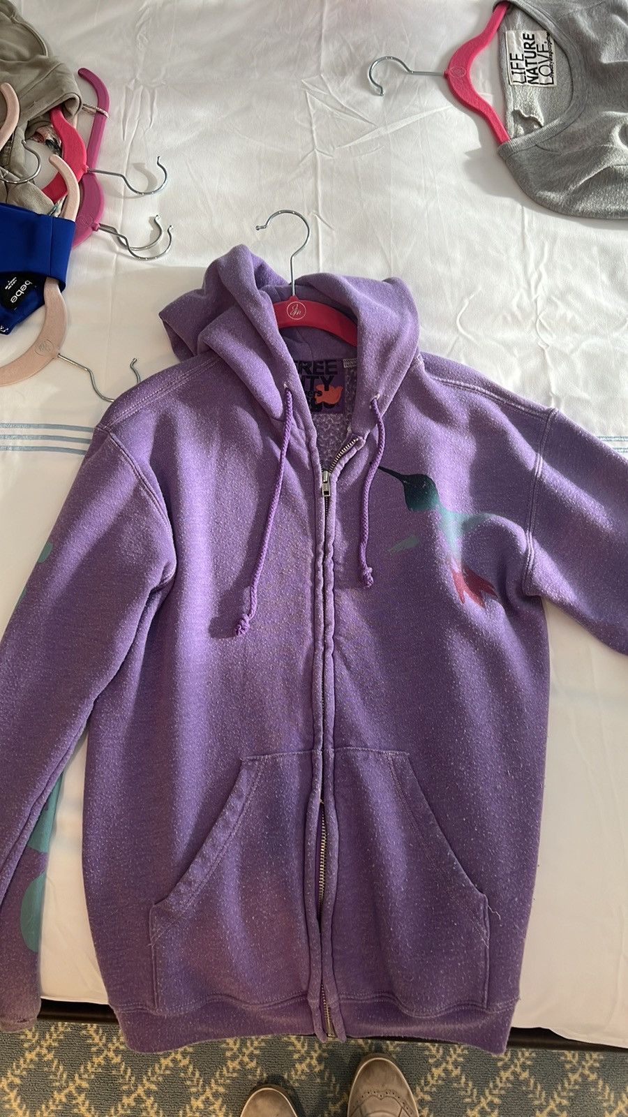 Free City Free city purple zip up Grailed