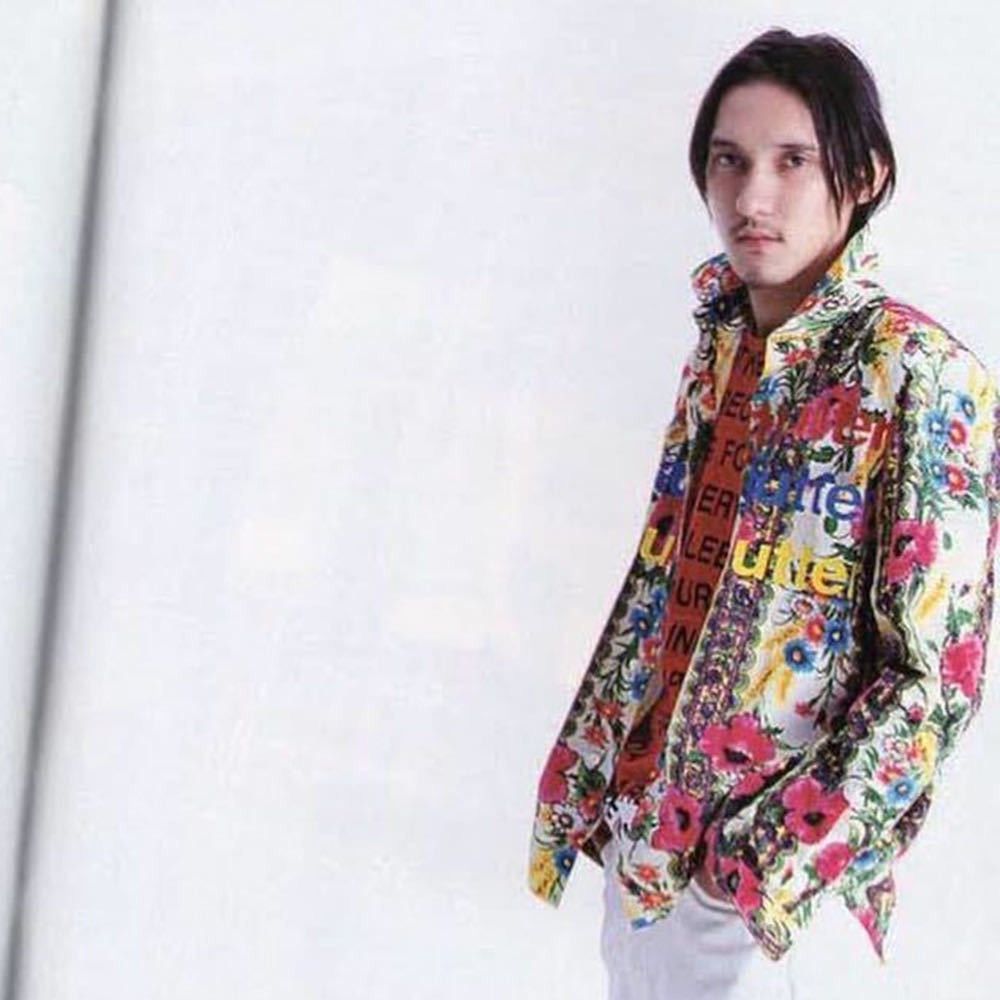Junya Watanabe Junya Watanabe SS02 Poem Floral Button Up Peanut butter Size US L / EU 52-54 / 3 - 5 Thumbnail
