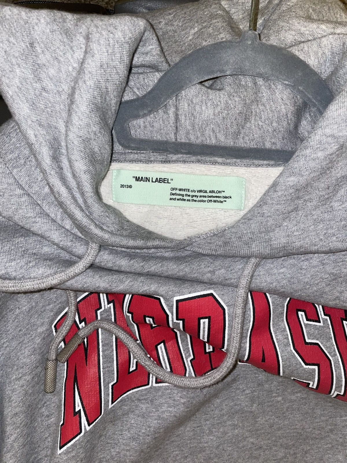 XL Off White NEBRASKA Hoodie read description Tops