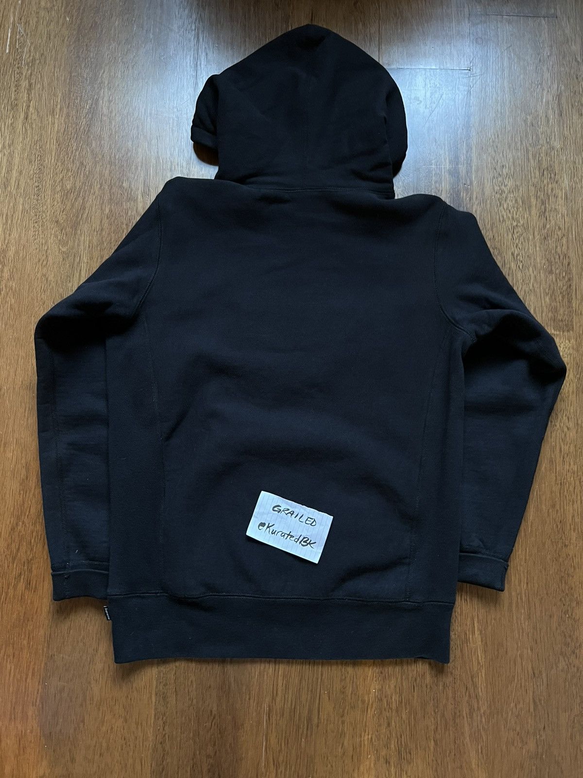 Supreme Supreme Veni Vidi Vici Crest Hoodie Black Small Grailed