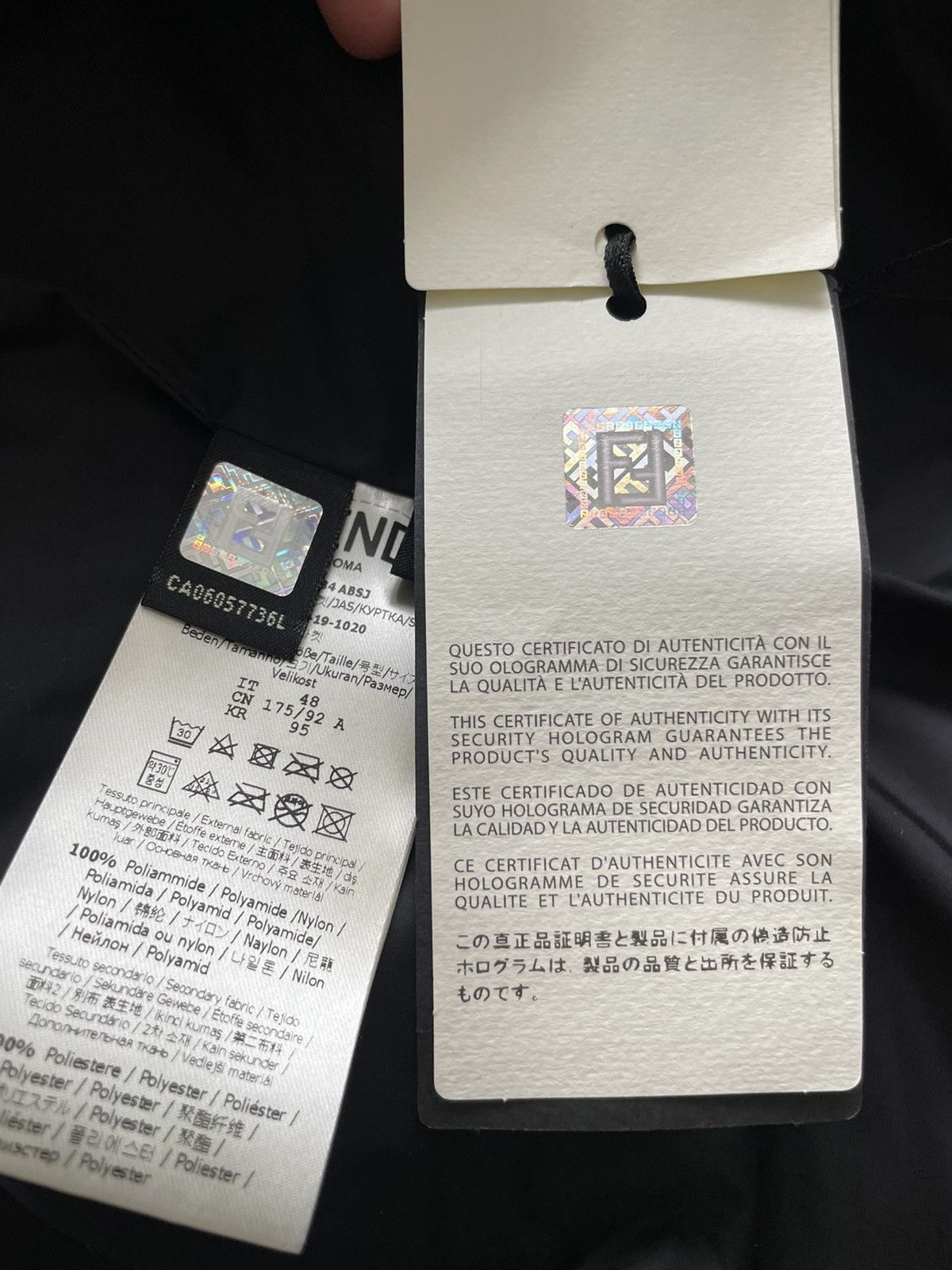 Fendi Fendi $2k Value Brand NEW Limited Edition FF Logo Vest Size US M / EU 48-50 / 2 - 12 Thumbnail