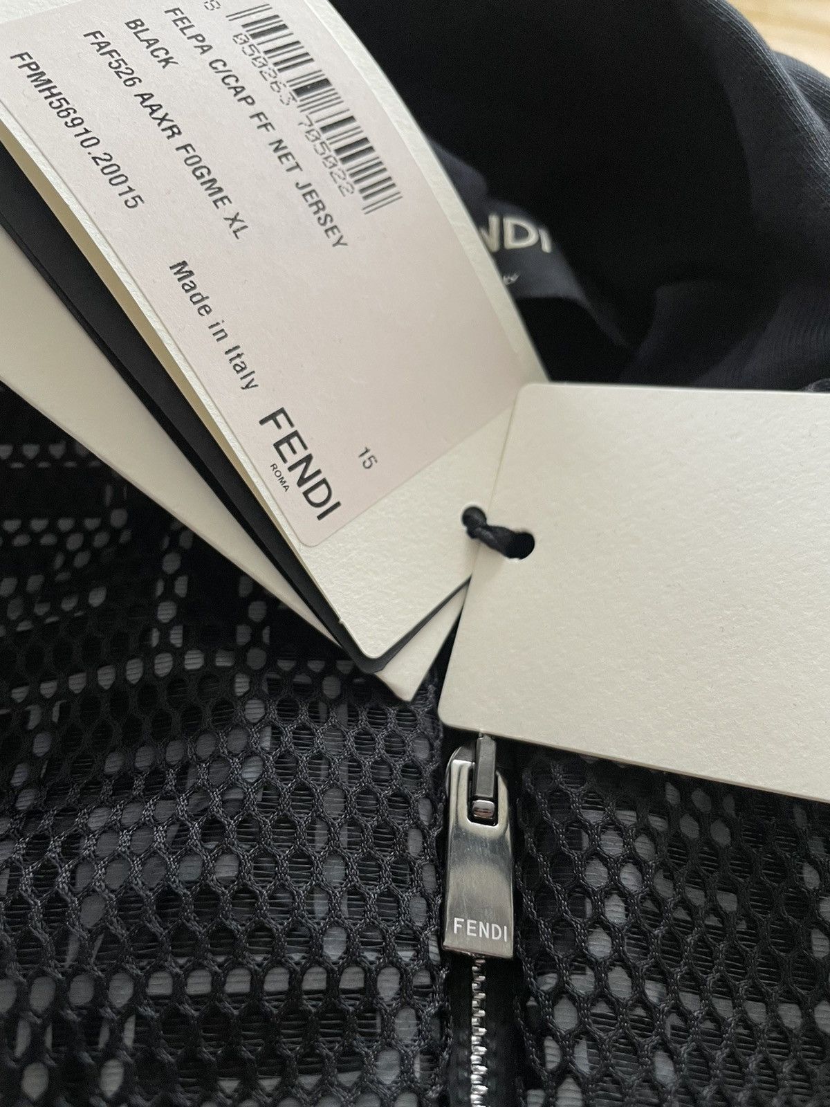 Fendi $3K Value Runway Limited Edition FF Logo Bomber Jacket Coat Size US L / EU 52-54 / 3 - 12 Thumbnail
