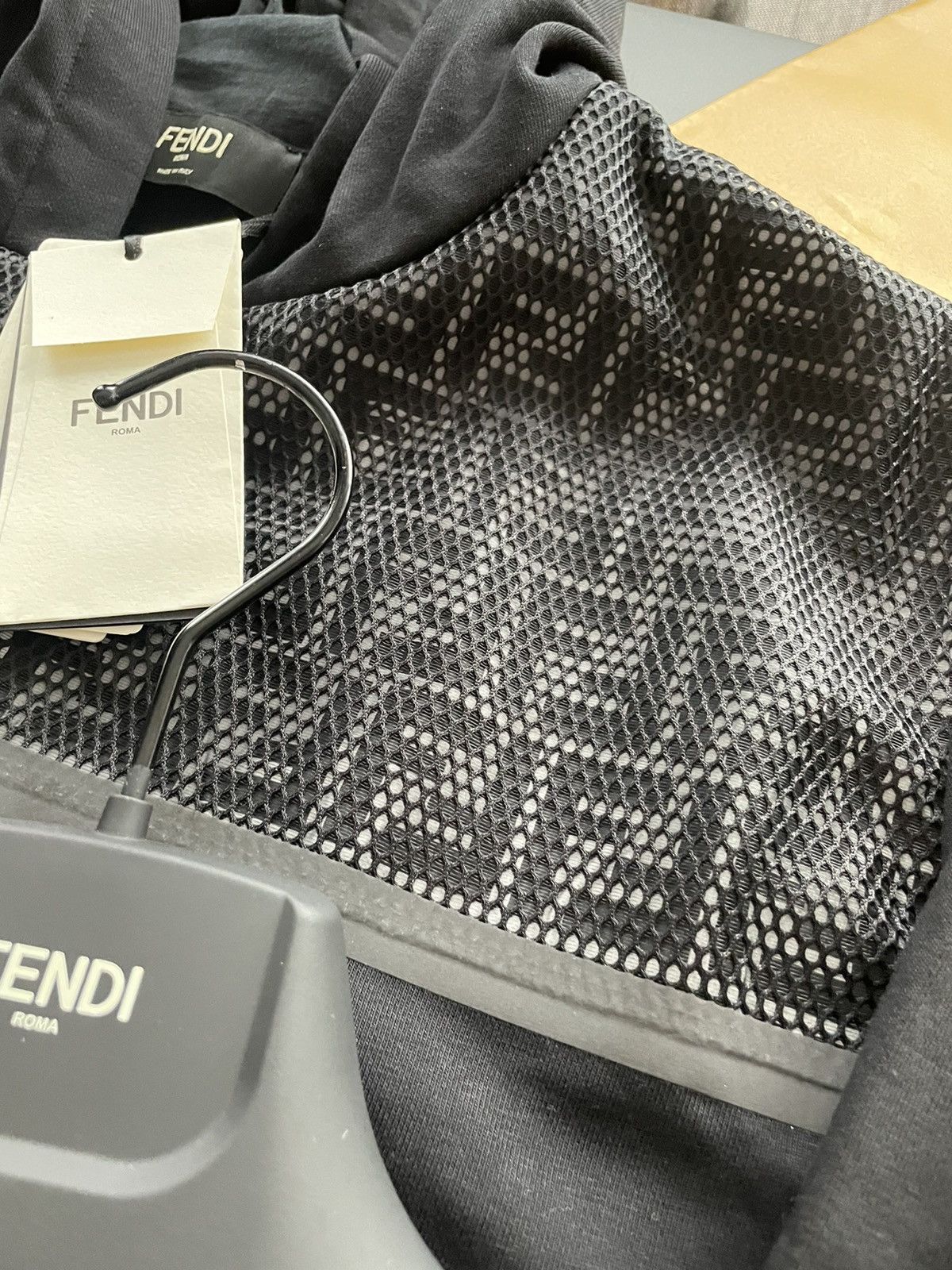 Fendi $3K Value Runway Limited Edition FF Logo Bomber Jacket Coat Size US L / EU 52-54 / 3 - 16 Thumbnail