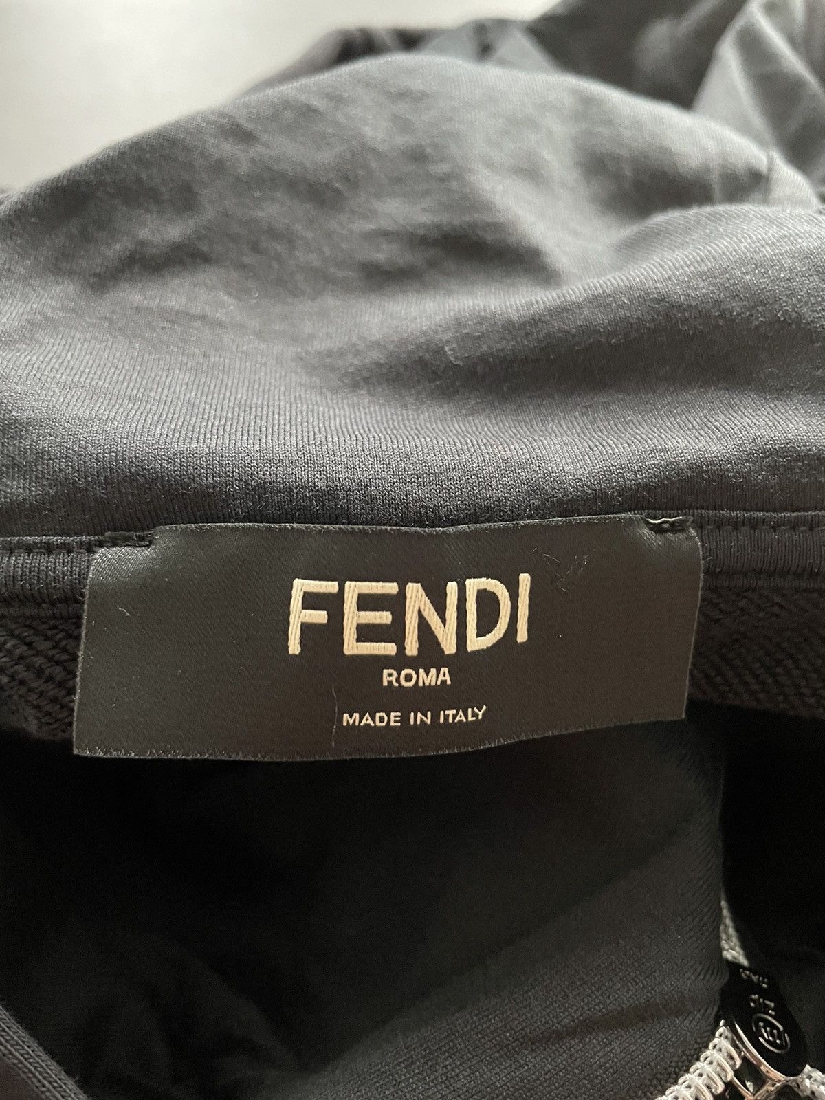 Fendi $3K Value Runway Limited Edition FF Logo Bomber Jacket Coat Size US L / EU 52-54 / 3 - 13 Thumbnail