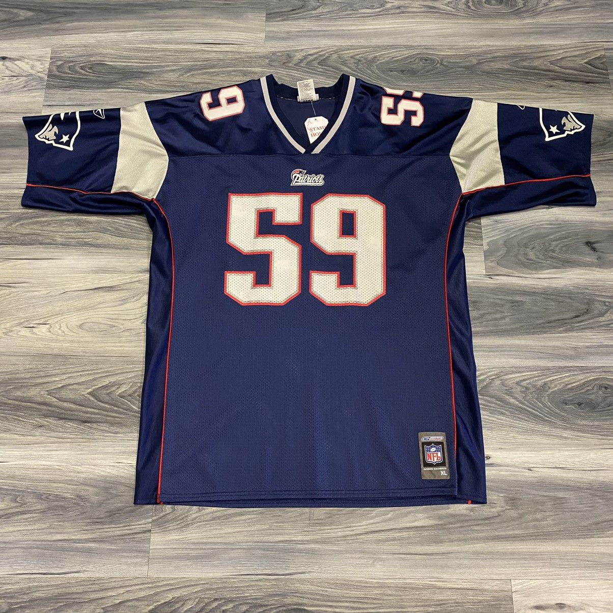 Vintage NFL New England Patriots Katzenmoyer Jersey - XL