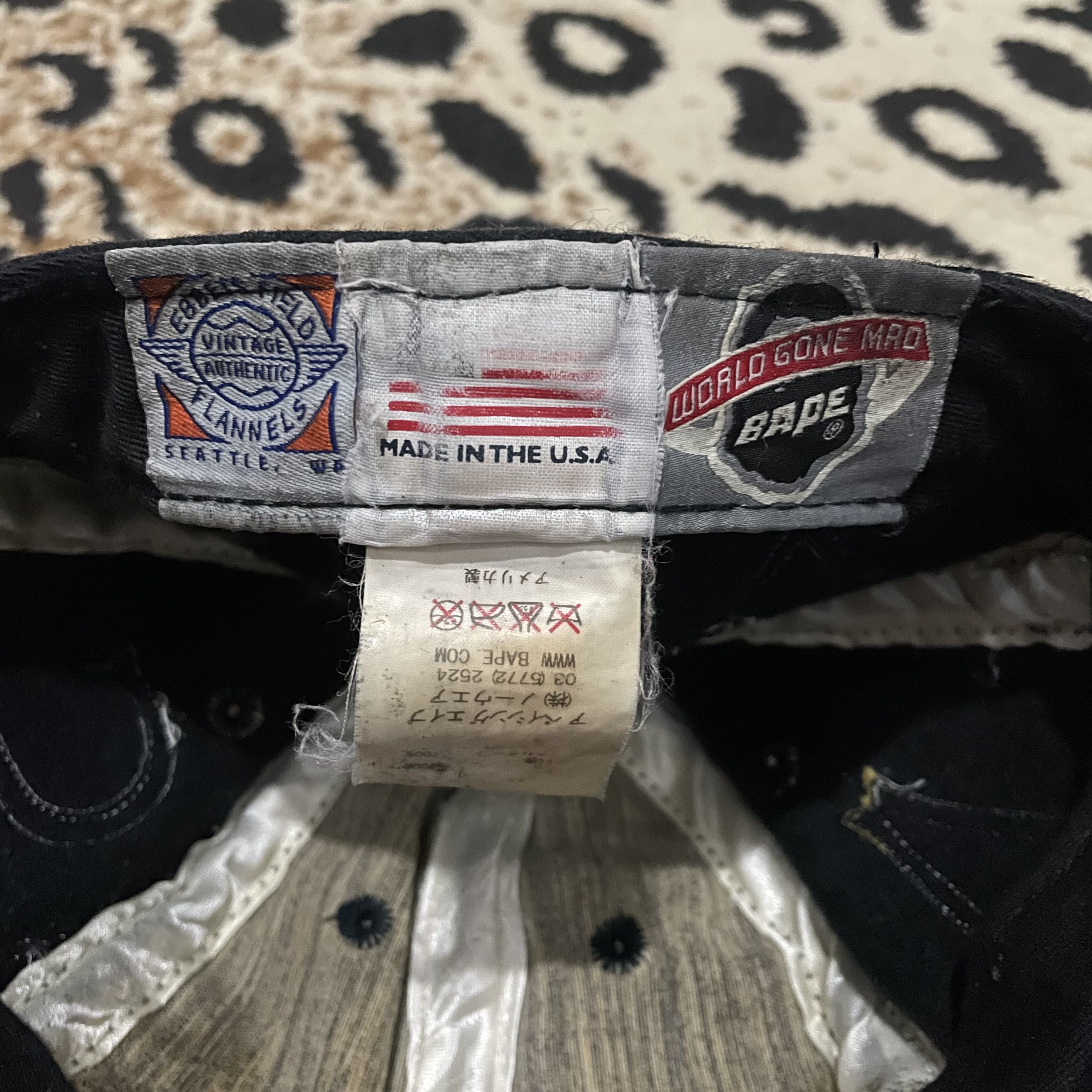 Bape × Ebbets Field Flannels Bape x Ebbets Field Flannels Fitted Hats Size ONE SIZE - 5 Thumbnail