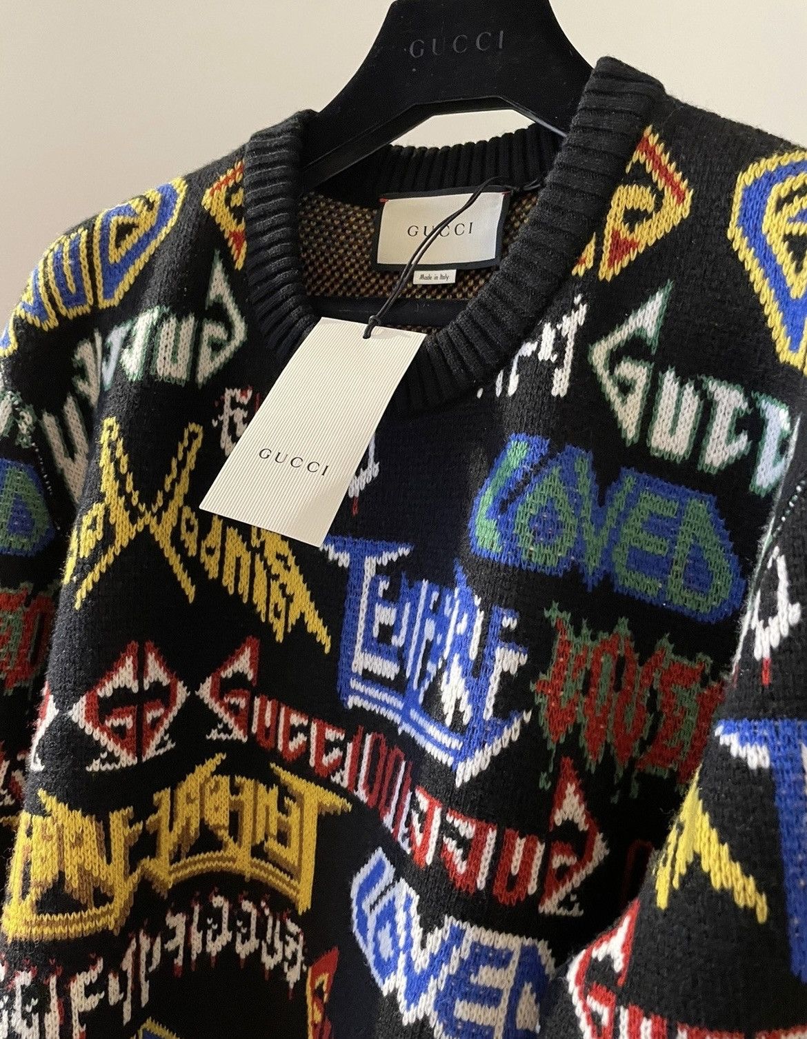 Gucci Gucci $2,500 Value Super Runway Limited Edition Sweater Size US L / EU 52-54 / 3 - 15 Thumbnail