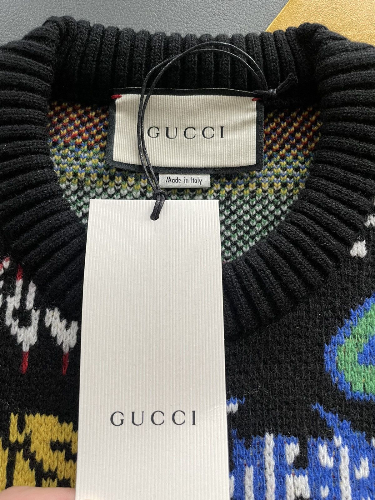 Gucci Gucci $2,500 Value Super Runway Limited Edition Sweater Size US L / EU 52-54 / 3 - 24 Thumbnail