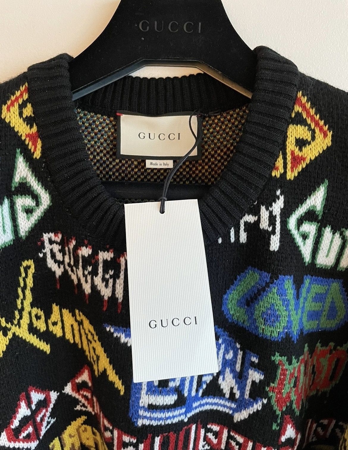 Gucci Gucci $2,500 Value Super Runway Limited Edition Sweater Size US L / EU 52-54 / 3 - 11 Thumbnail