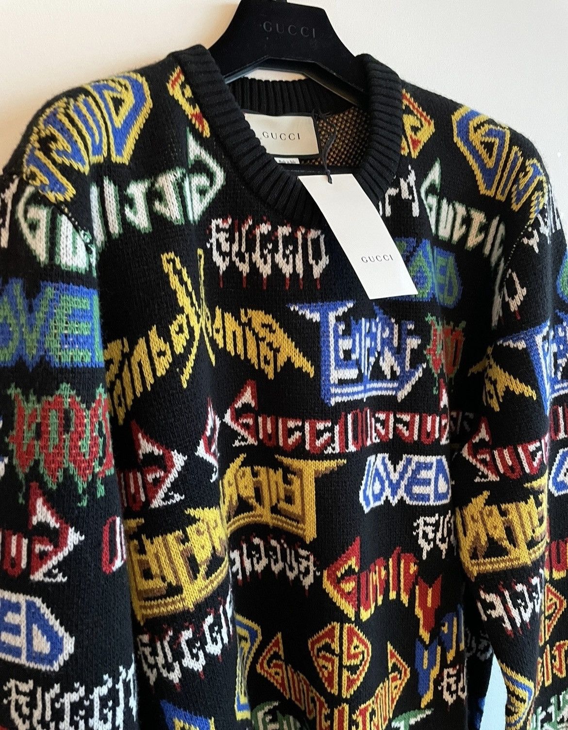 Gucci Gucci $2,500 Value Super Runway Limited Edition Sweater Size US L / EU 52-54 / 3 - 12 Thumbnail