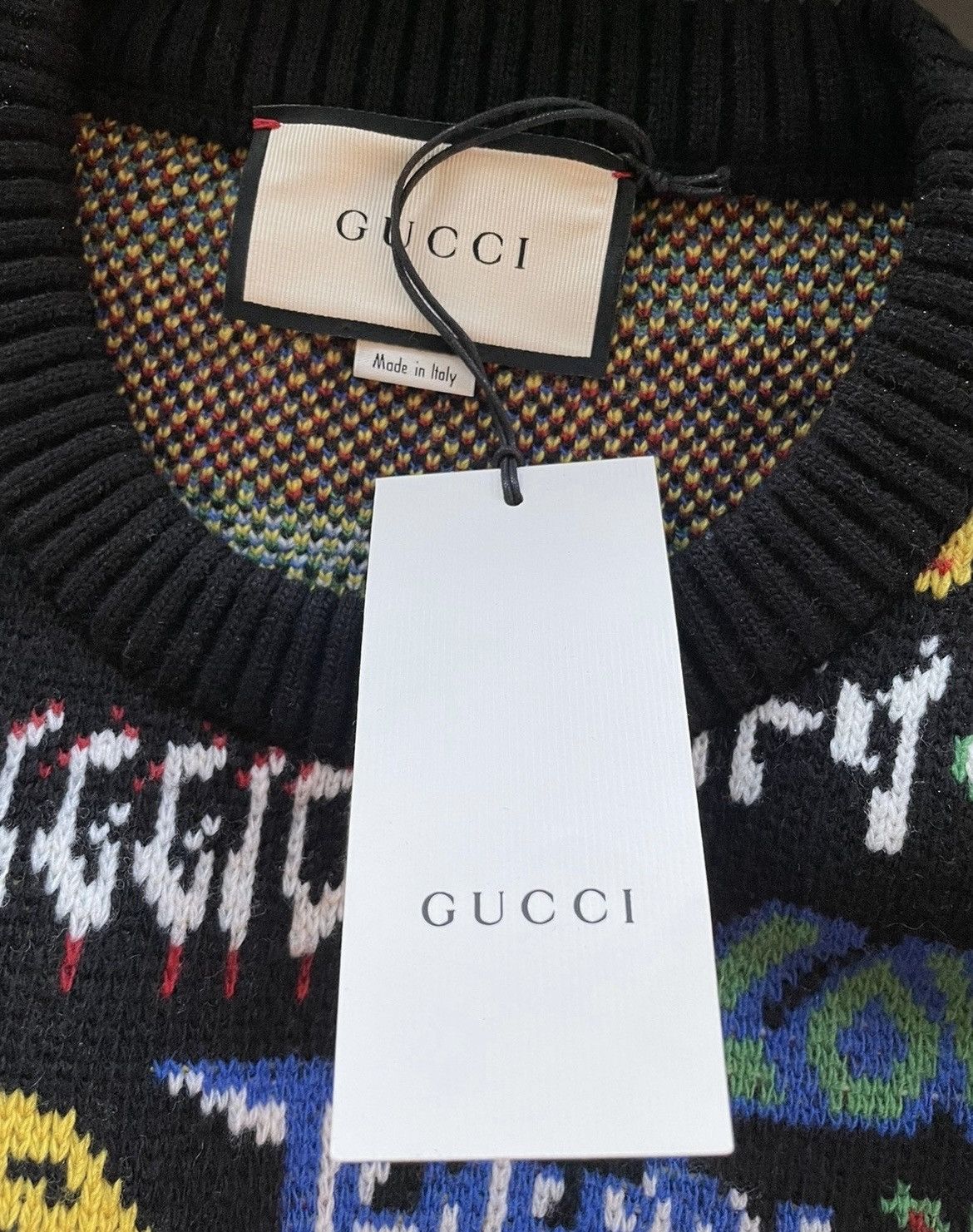 Gucci Gucci $2,500 Value Super Runway Limited Edition Sweater Size US L / EU 52-54 / 3 - 13 Thumbnail