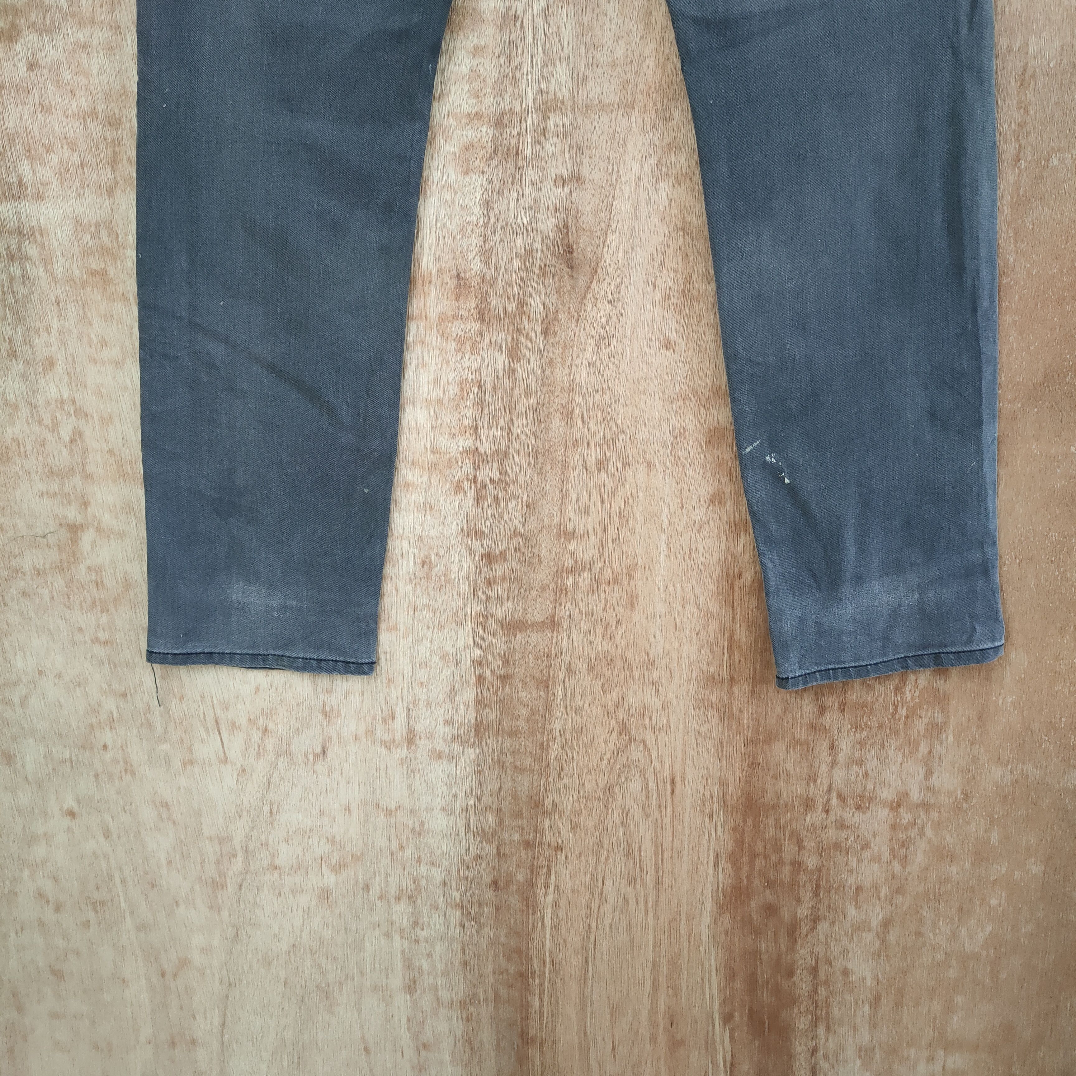 Jean VINTAGE HK WORKS FADED PAINT PANTS/ DISTRESSED KNEE Size US 30 / EU 46 - 9 Thumbnail