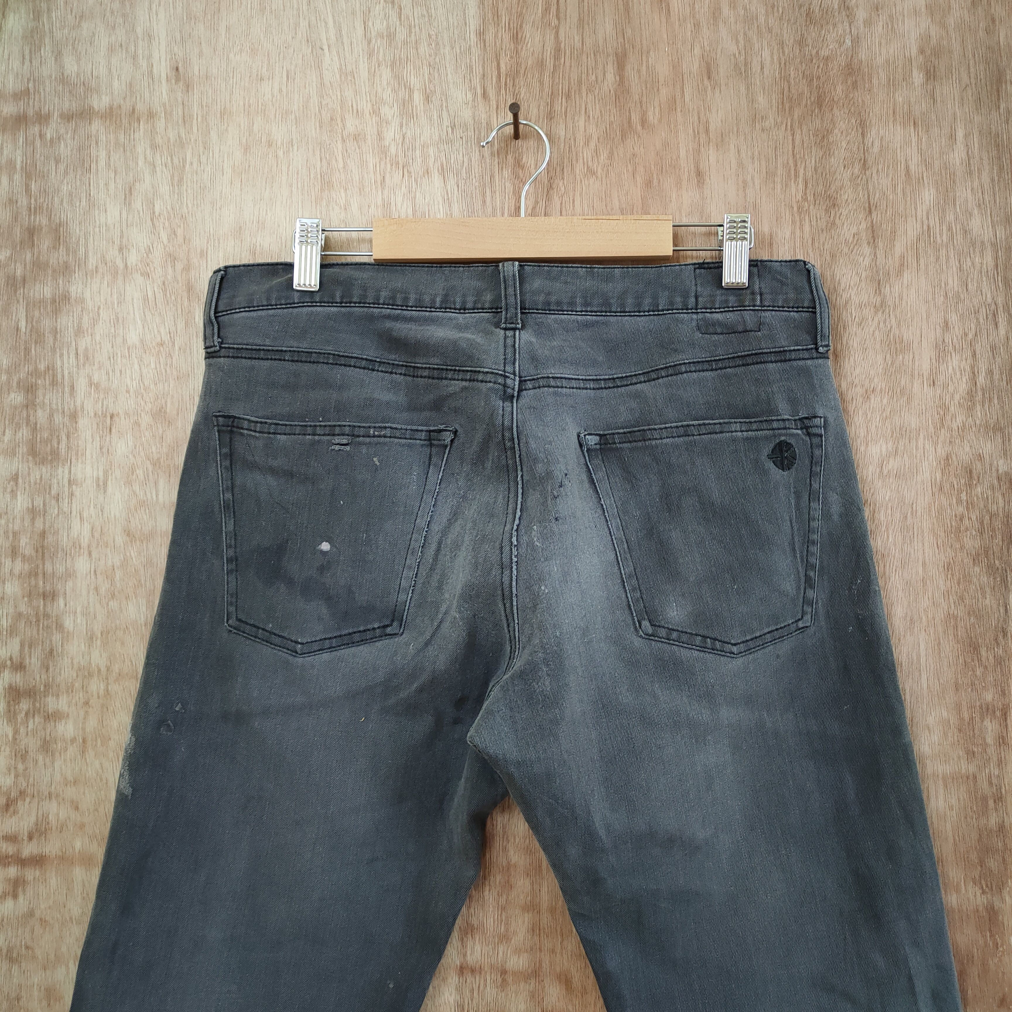 Jean VINTAGE HK WORKS FADED PAINT PANTS/ DISTRESSED KNEE Size US 30 / EU 46 - 8 Thumbnail