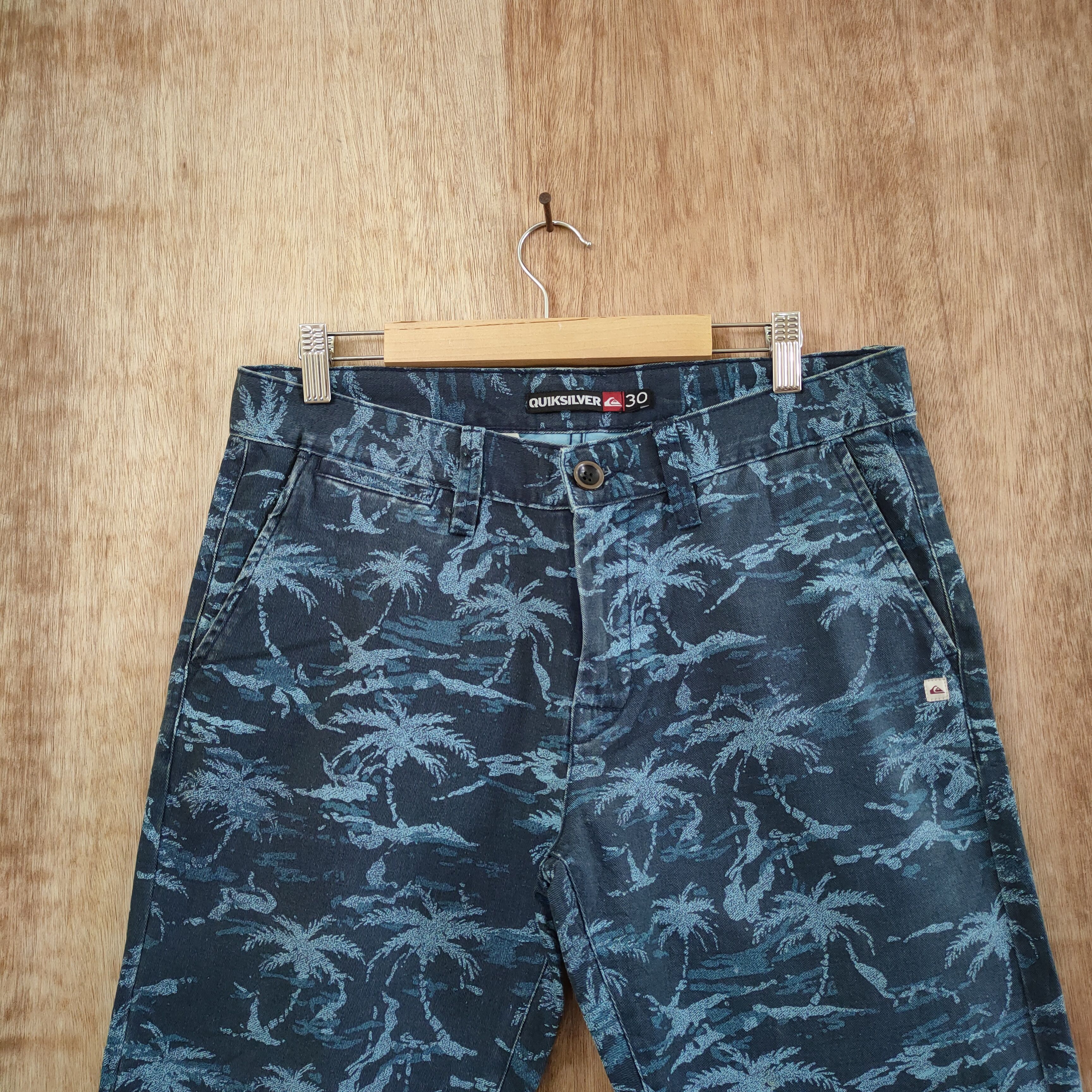 Quiksilver VINTAGE QUICKSILVER PANTS / PRINT ALL/ART Size US 31 - 2 Thumbnail