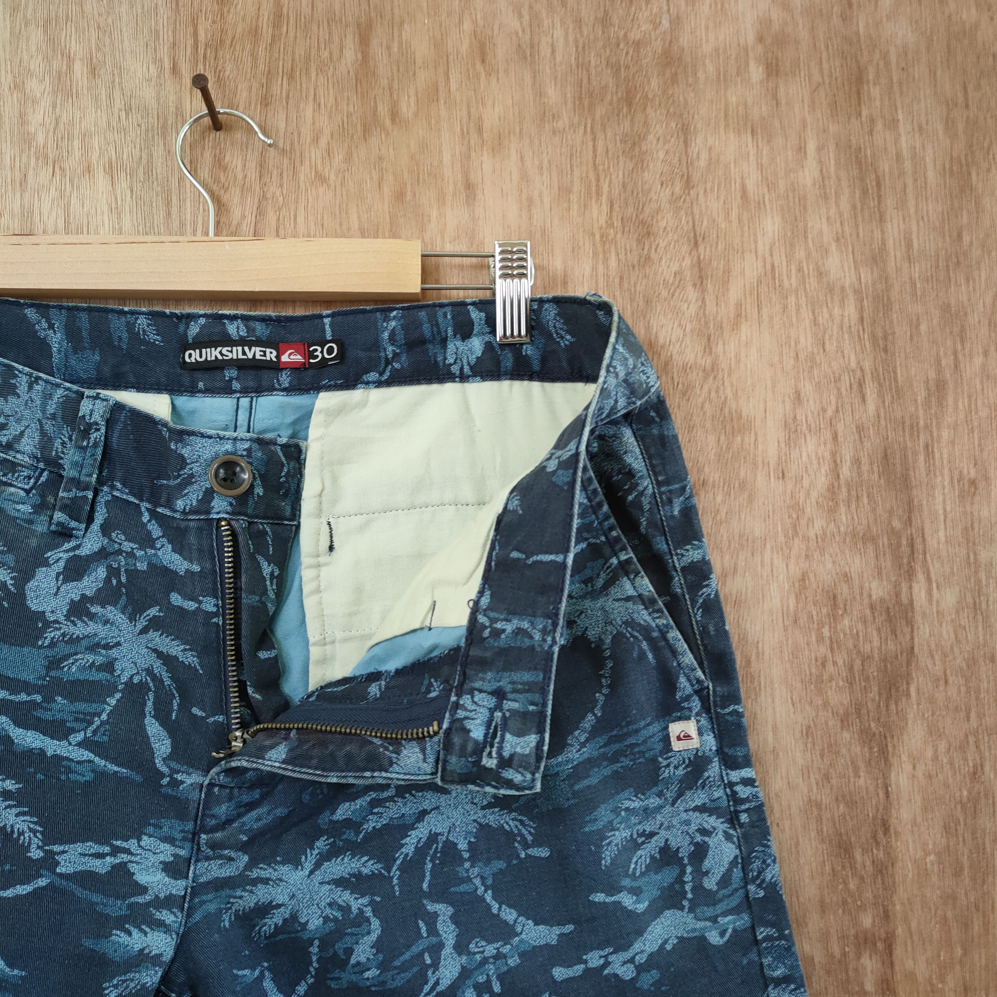 Quiksilver VINTAGE QUICKSILVER PANTS / PRINT ALL/ART Size US 31 - 7 Thumbnail